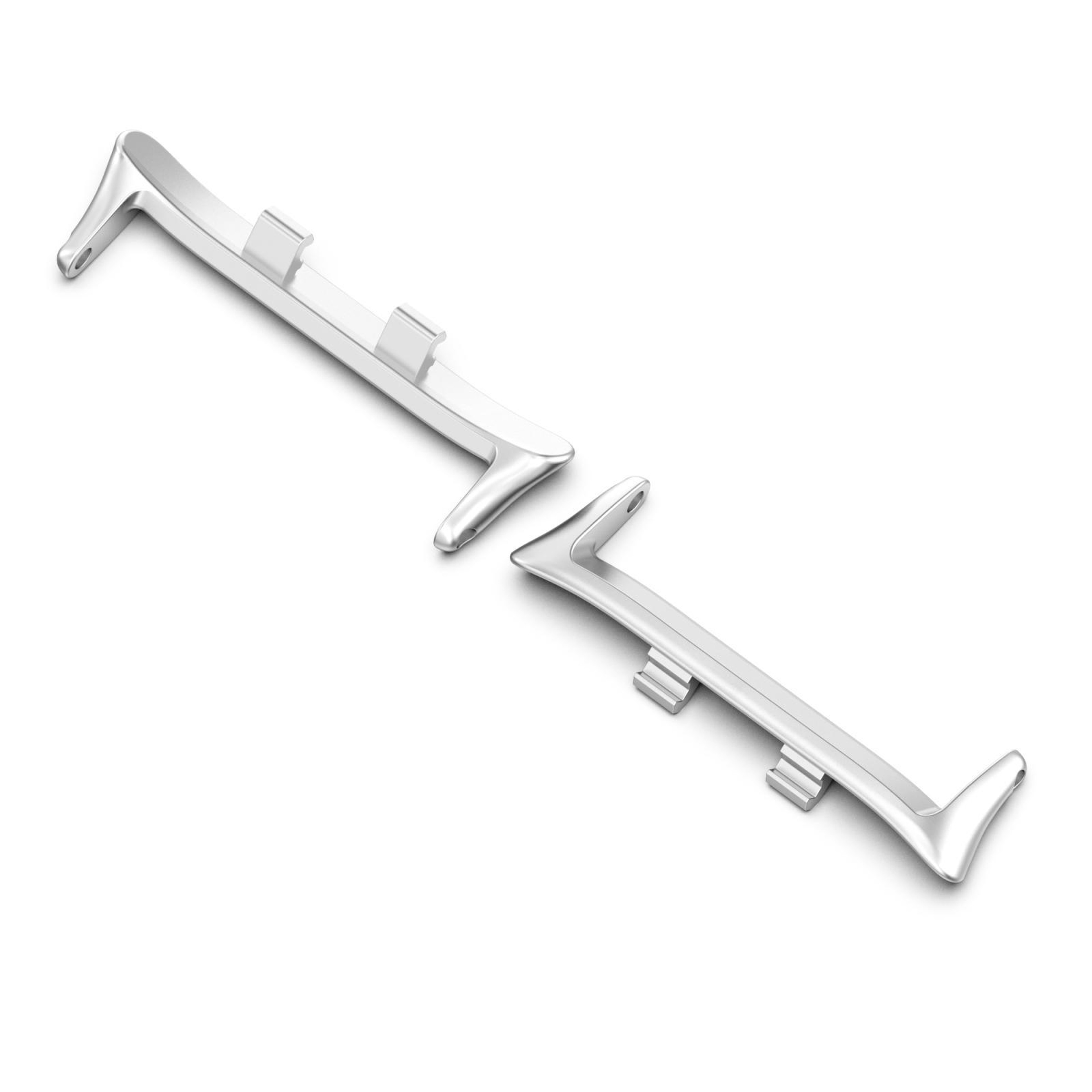 Honor Watch X5 Zinc Alloy Watch Band Connectors Metal Strap Adapter Pair 1