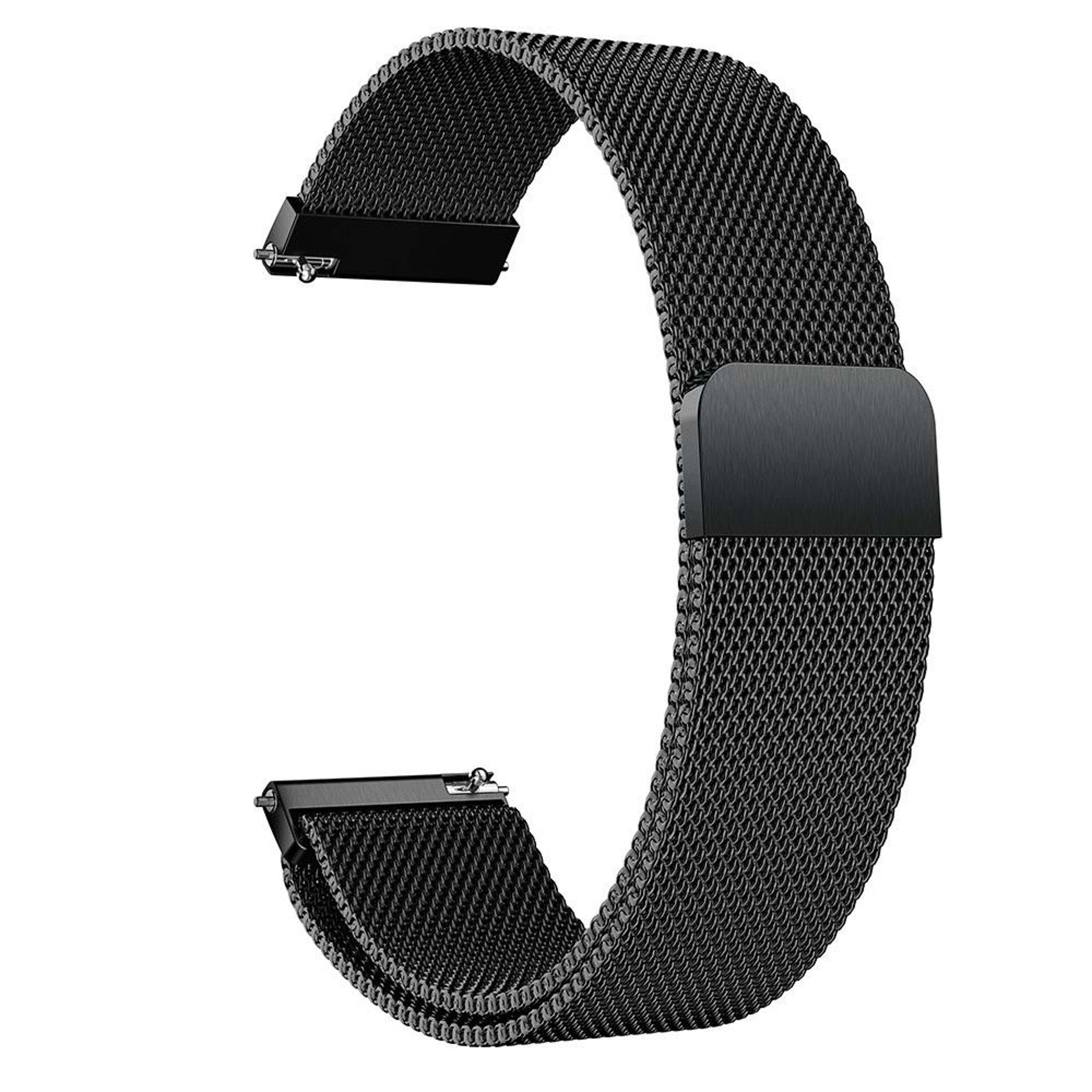 Magnetic Stainless Steel Mesh 20mm Watch Strap For Galaxy Watch Active Milanese Band 2
