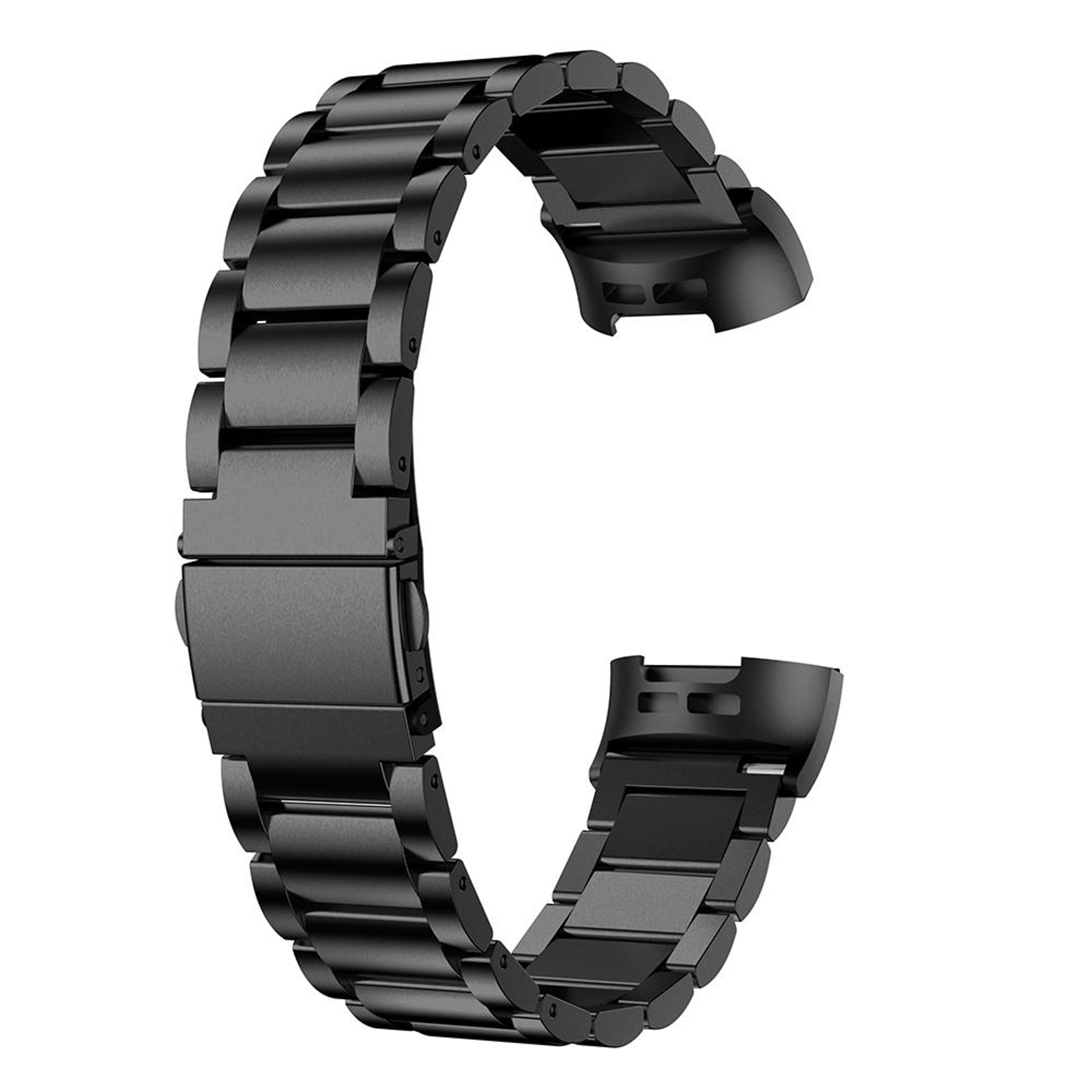 Premium Stainless Steel Watch Band For Fitbit Charge 3 With Secure Slingshot Buckle 1