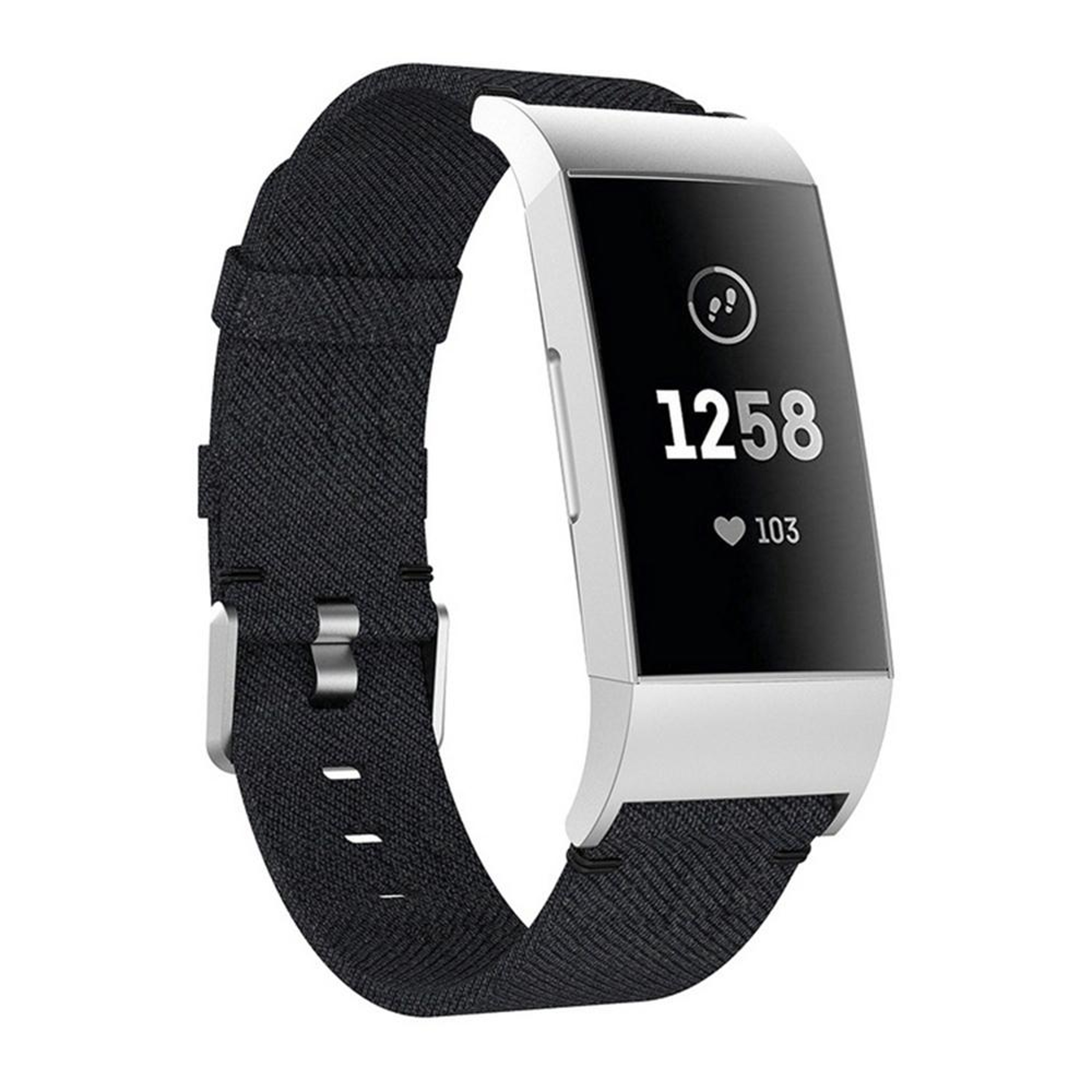 Woven Fitbit Charge 3 Band Adjustable Nylon Watch Band Soft Replacement Strap 5