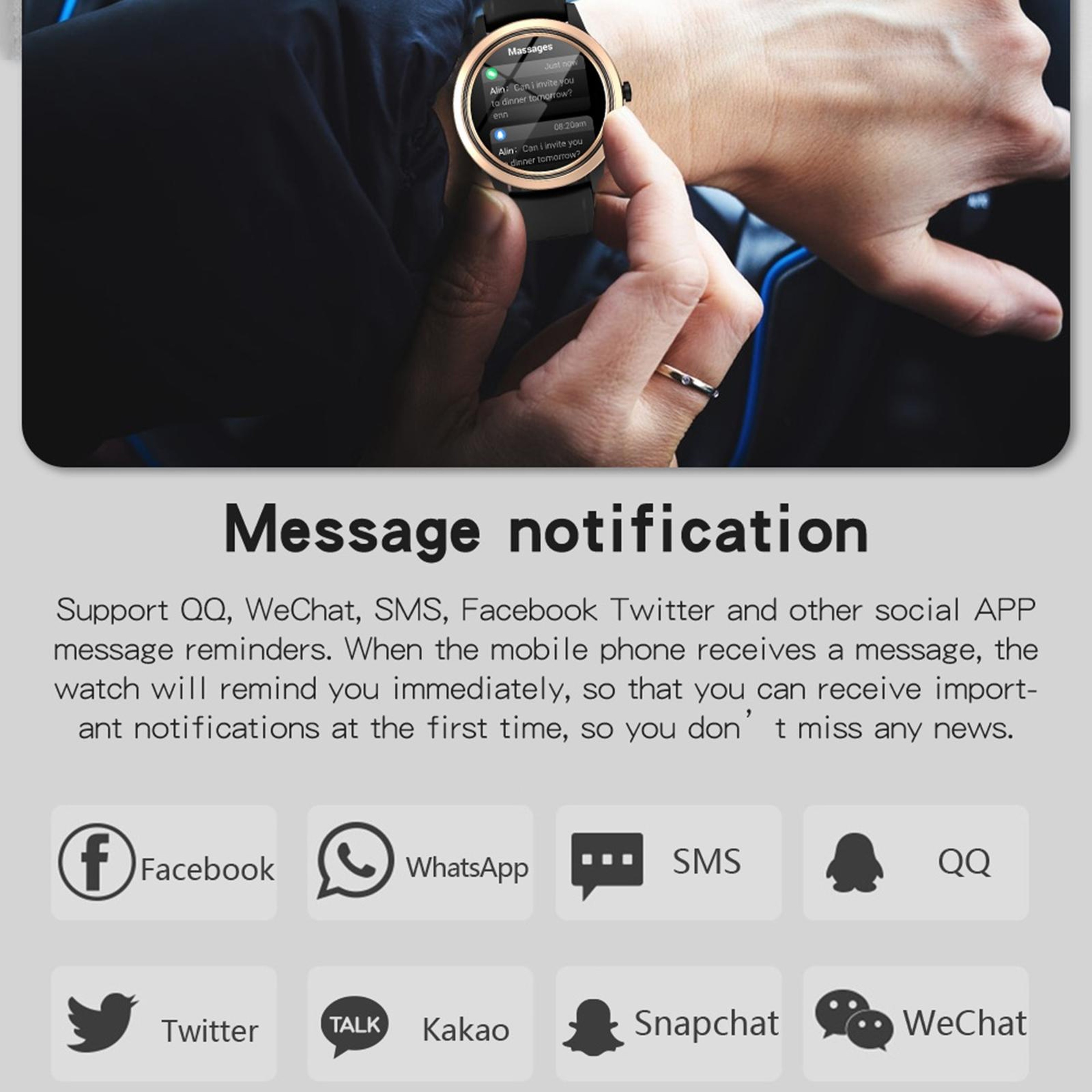 A60 Bluetooth Calling Smartwatch With 132 Inch IPS HD Display Heart Rate Monitor  IP67 Waterproof 4