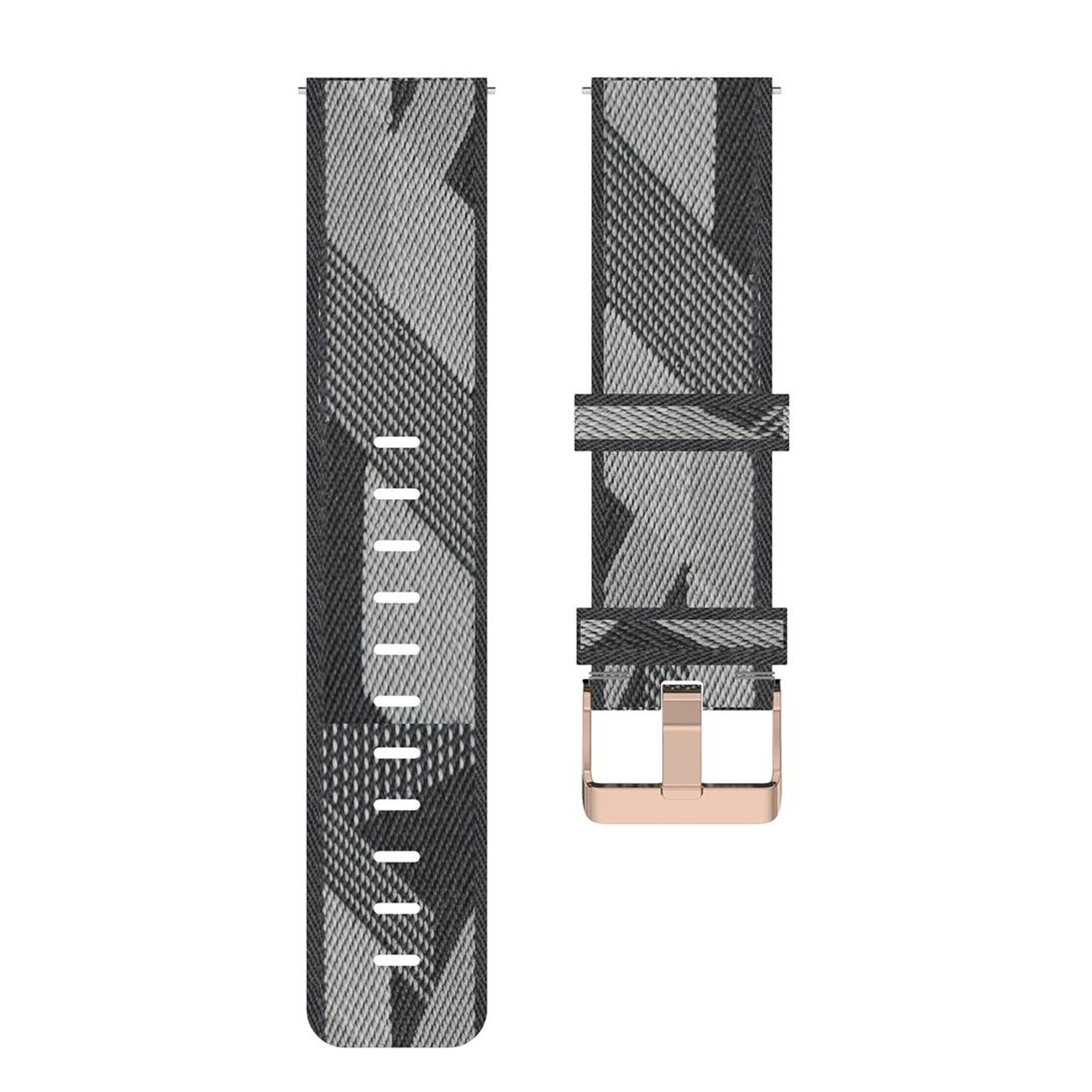 20mm Nylon Watch Strap For Amazfit GTR 42mm GTS BIP Breathable Stripe Weave Replacement Band 1