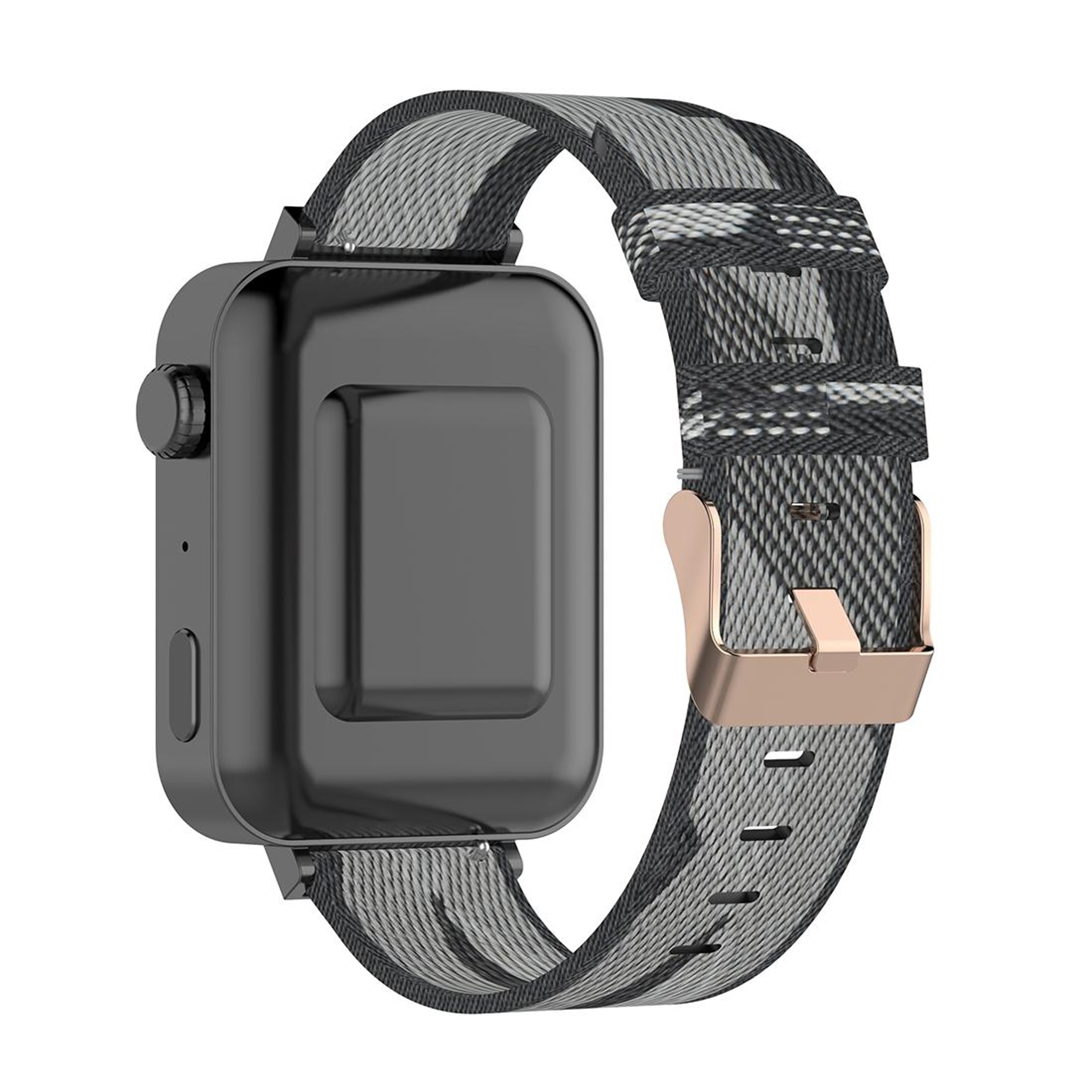 18mm Nylon Watch Band Breathable Stripe Weave Replacement Strap For Xiaomi Mi Watch Garmin Vivoacti 3