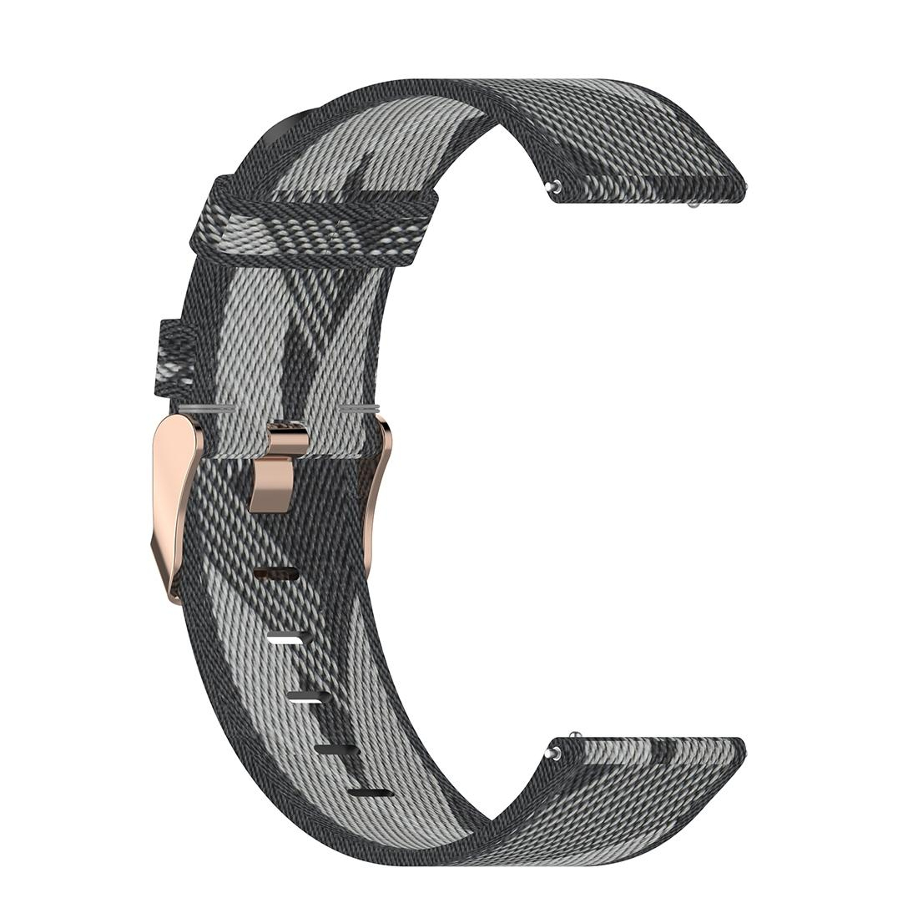 20mm Nylon Garmin Watch Band Breathable Woven Replacement Strap For Venu Vivomove Vivoactive Foreru 2