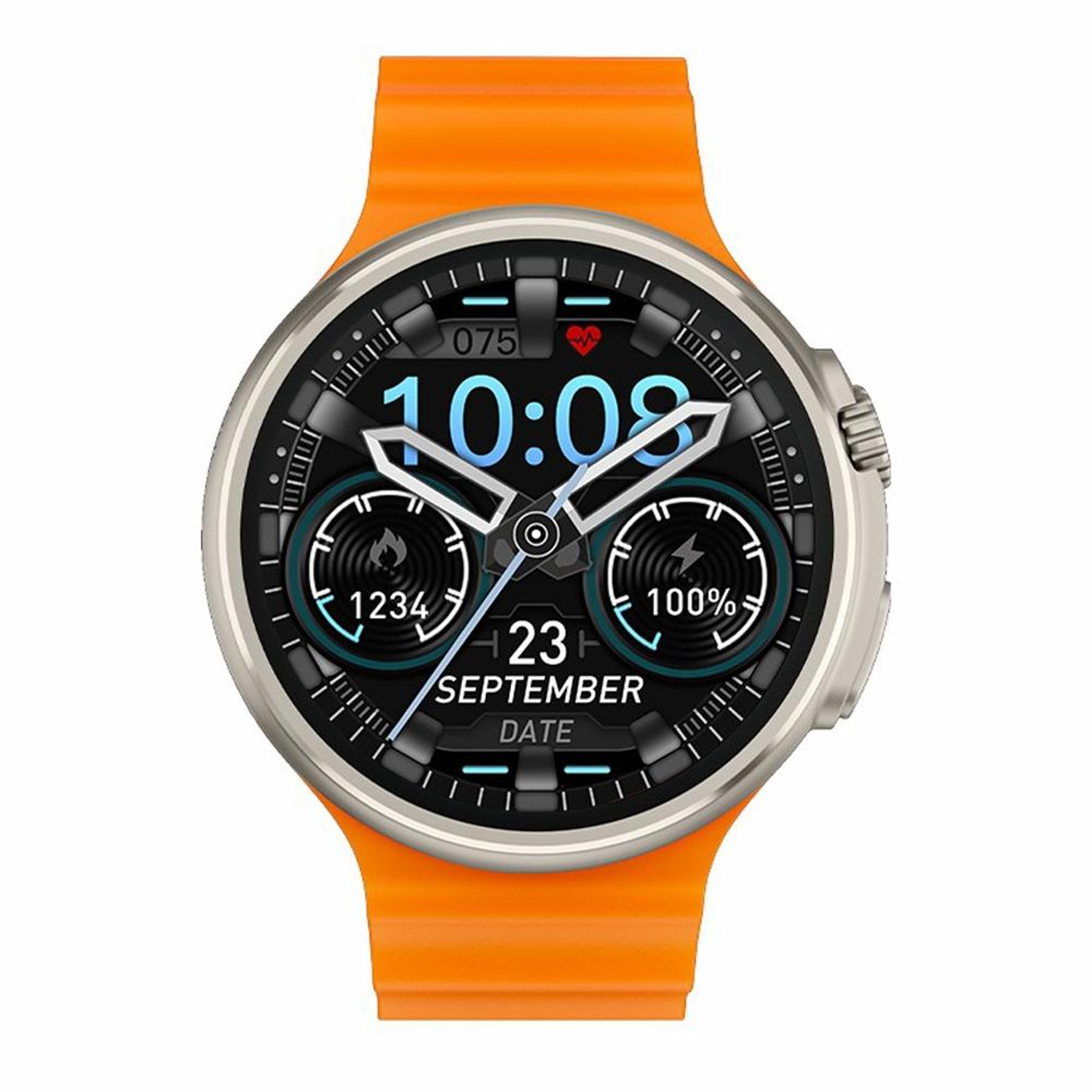 V3 Ultra Max Bluetooth Calling Smartwatch with 1.6 Inch Round Display and Blood Oxygen Monitor – view 2