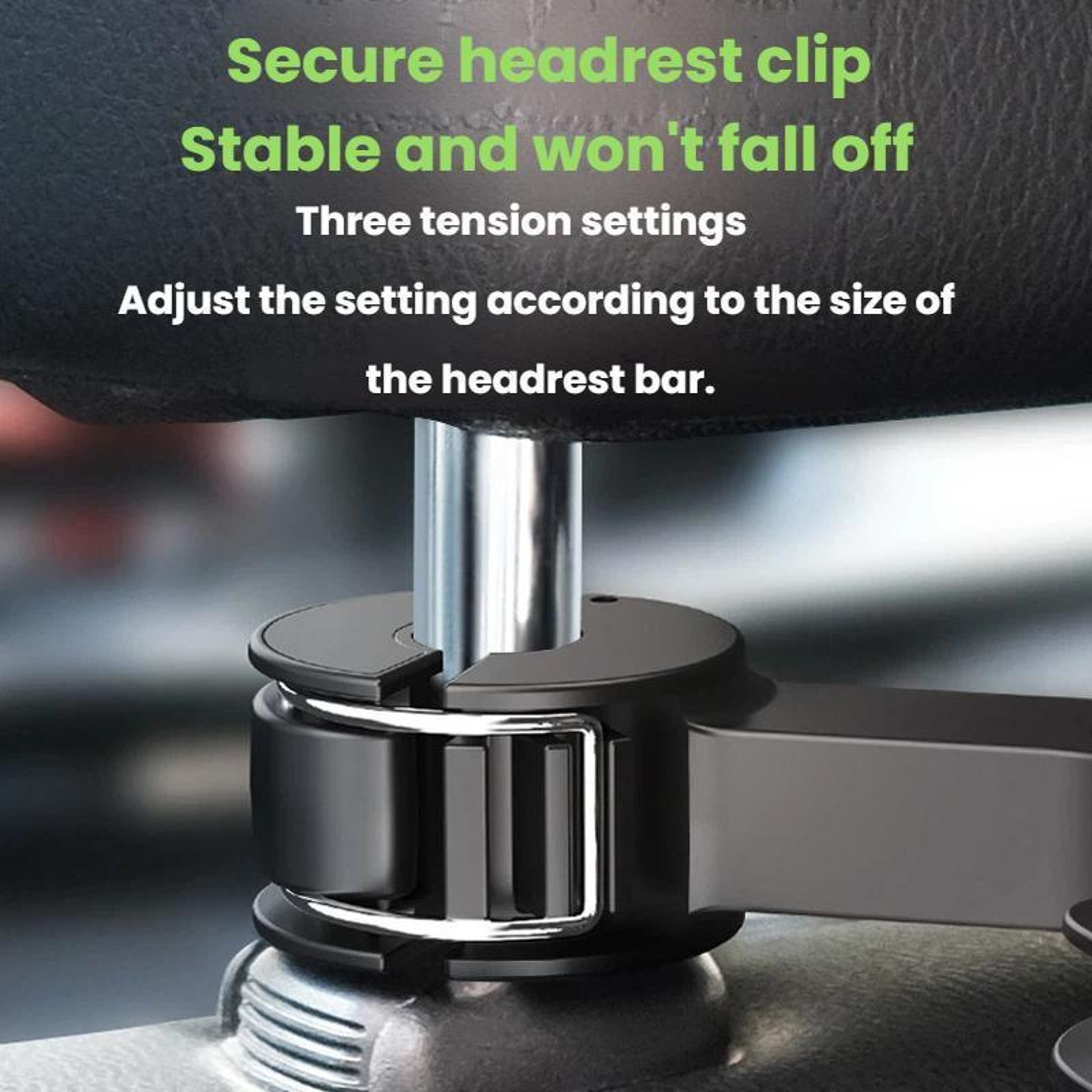 Car Rear USB Fan Silent 3 Speed Adjustable Backseat Cooling Fan 7