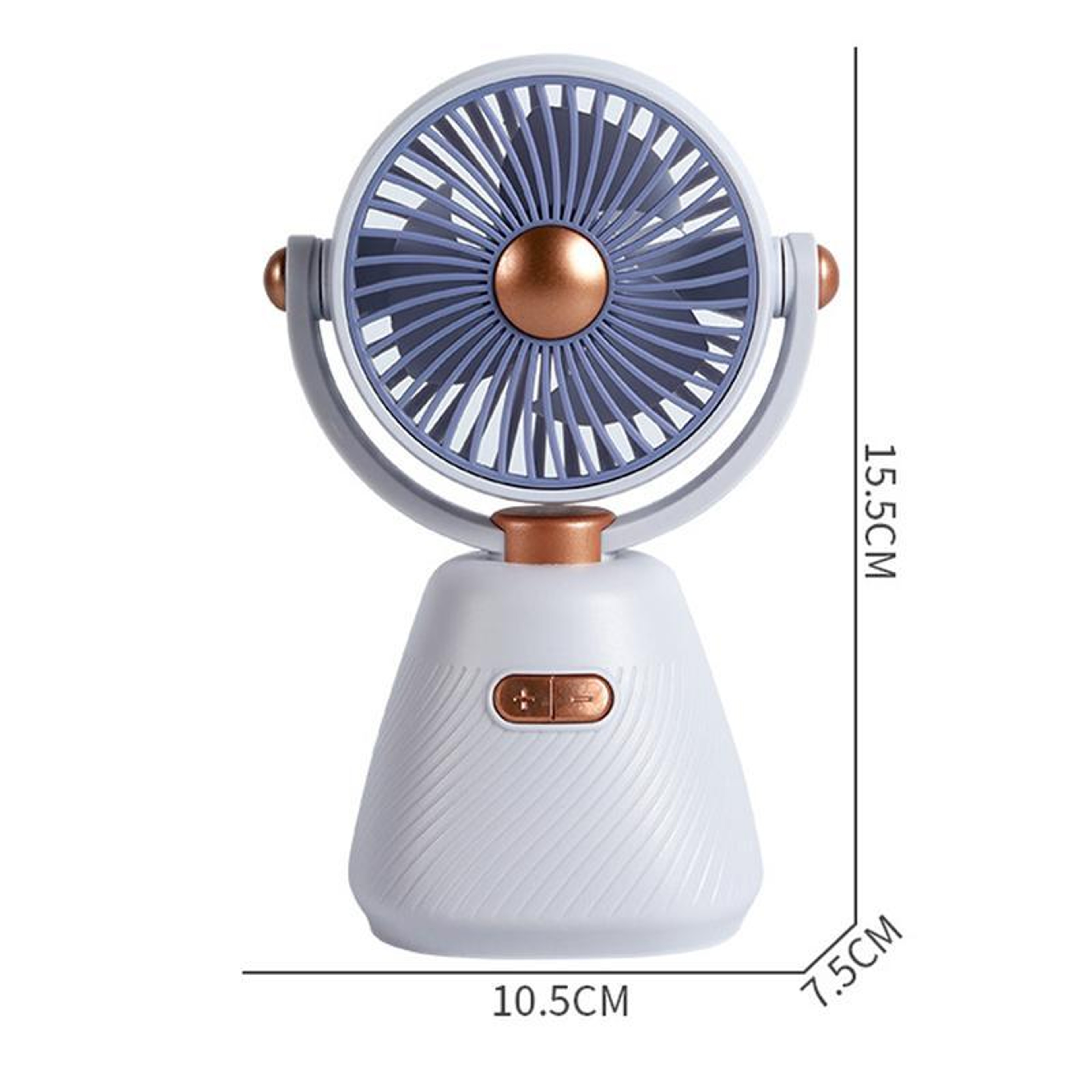 100 Speed Portable Desk Fan USB Rechargeable Mini Fan With Adjustable Angle For Office Bedroom And  1