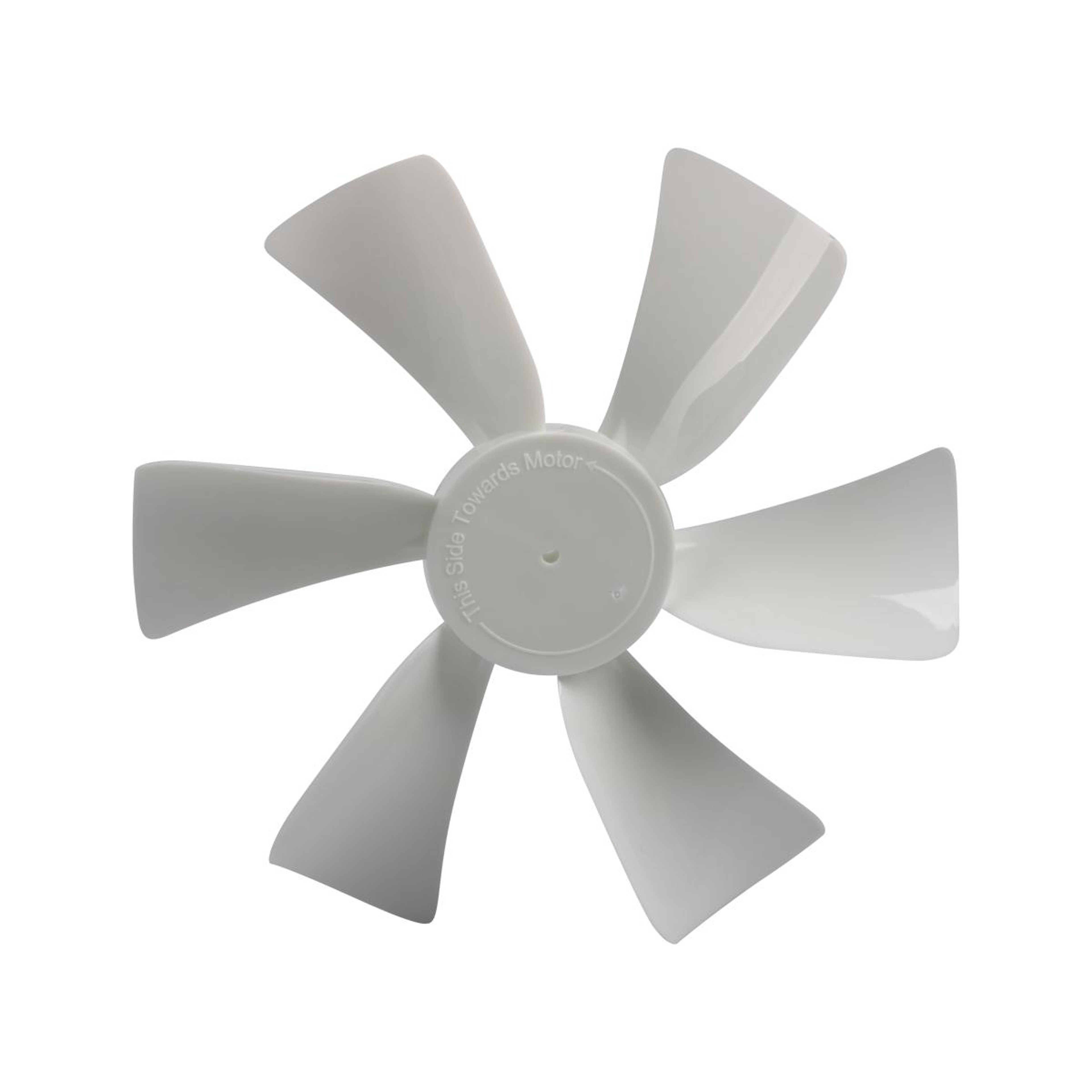 6 Inch RV Vent Fan Blade D Hole RV Skylight Fan Replacement Quiet Ventilation Blade – view 3
