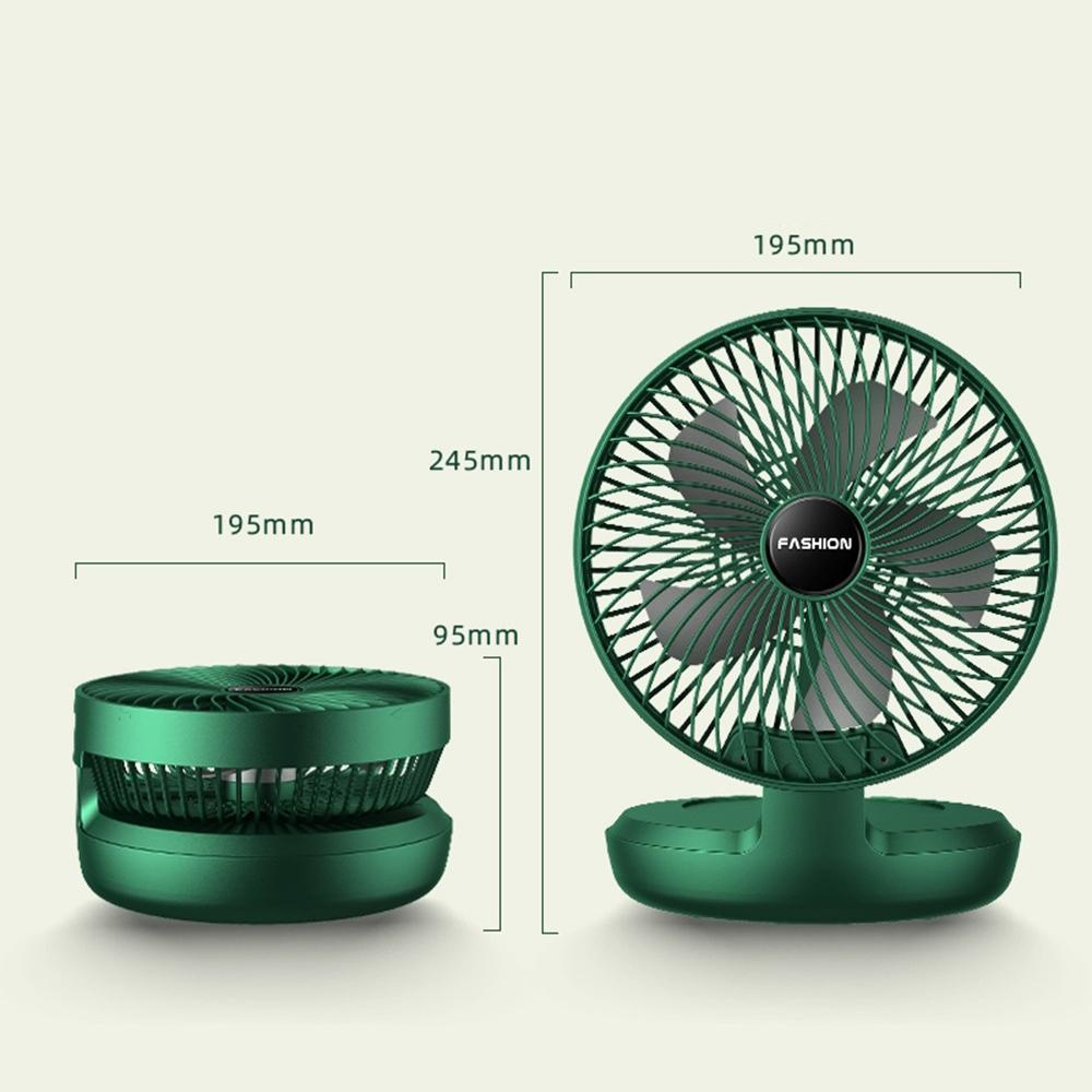 Portable Desk Fan Foldable Mini USB Fan For Office Home  Travel 2