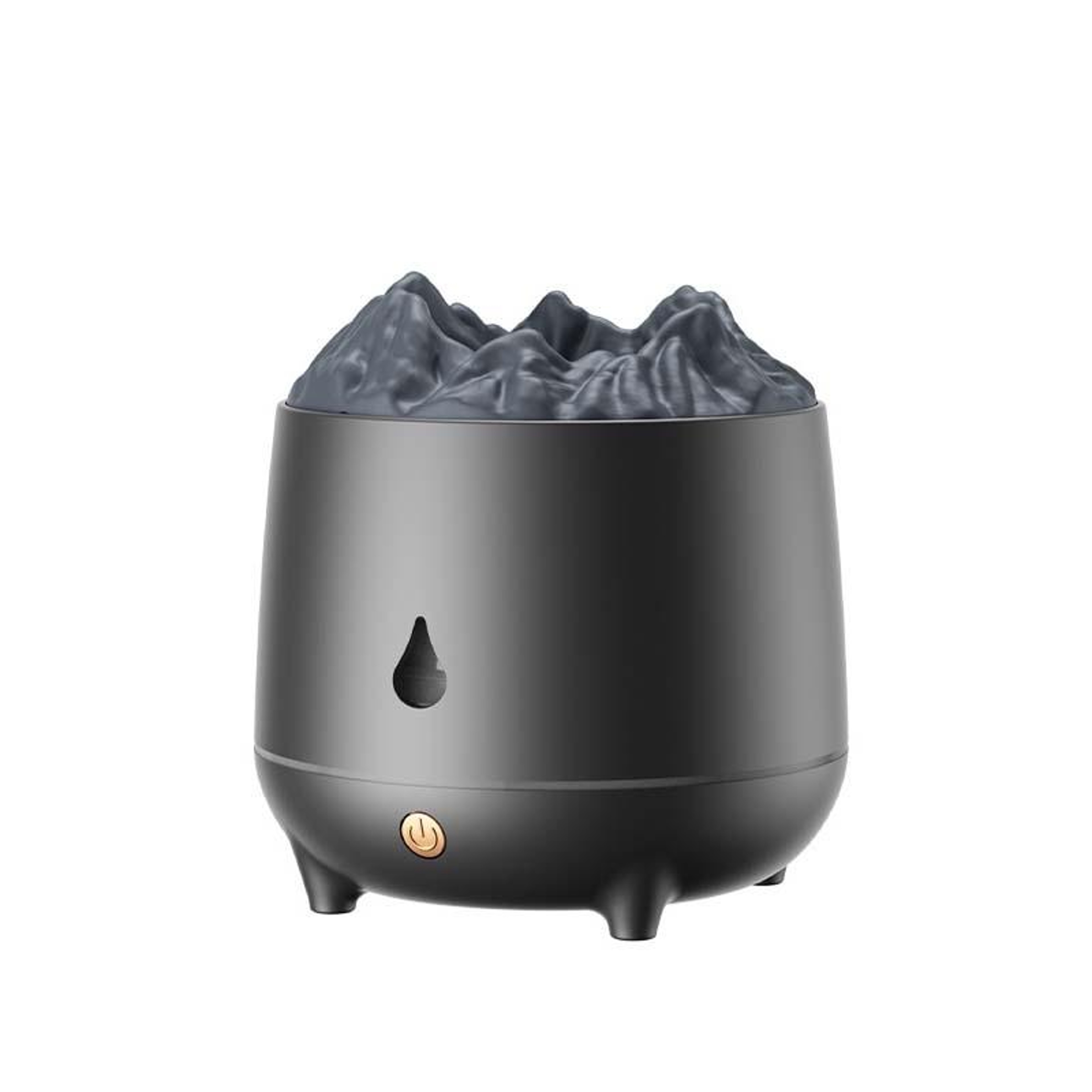 Simulation Flame Humidifier 400ml Aromatherapy Diffuser With Night Light USB Air Moisturizer 7
