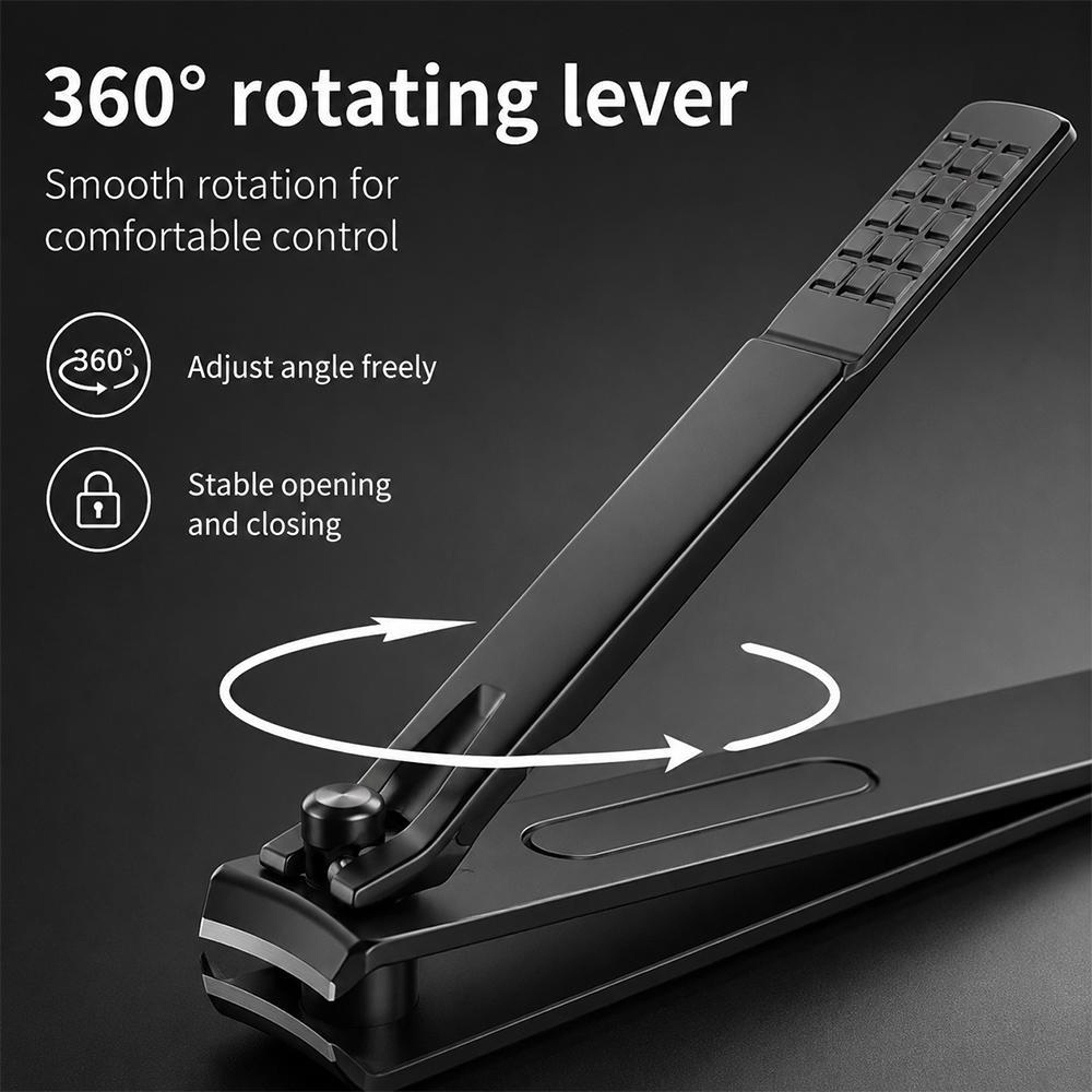 Stainless Steel Flat Tip Nail Clippers Set 2PCS Precision Fingernail and Toenail Trimming Tool – view 10