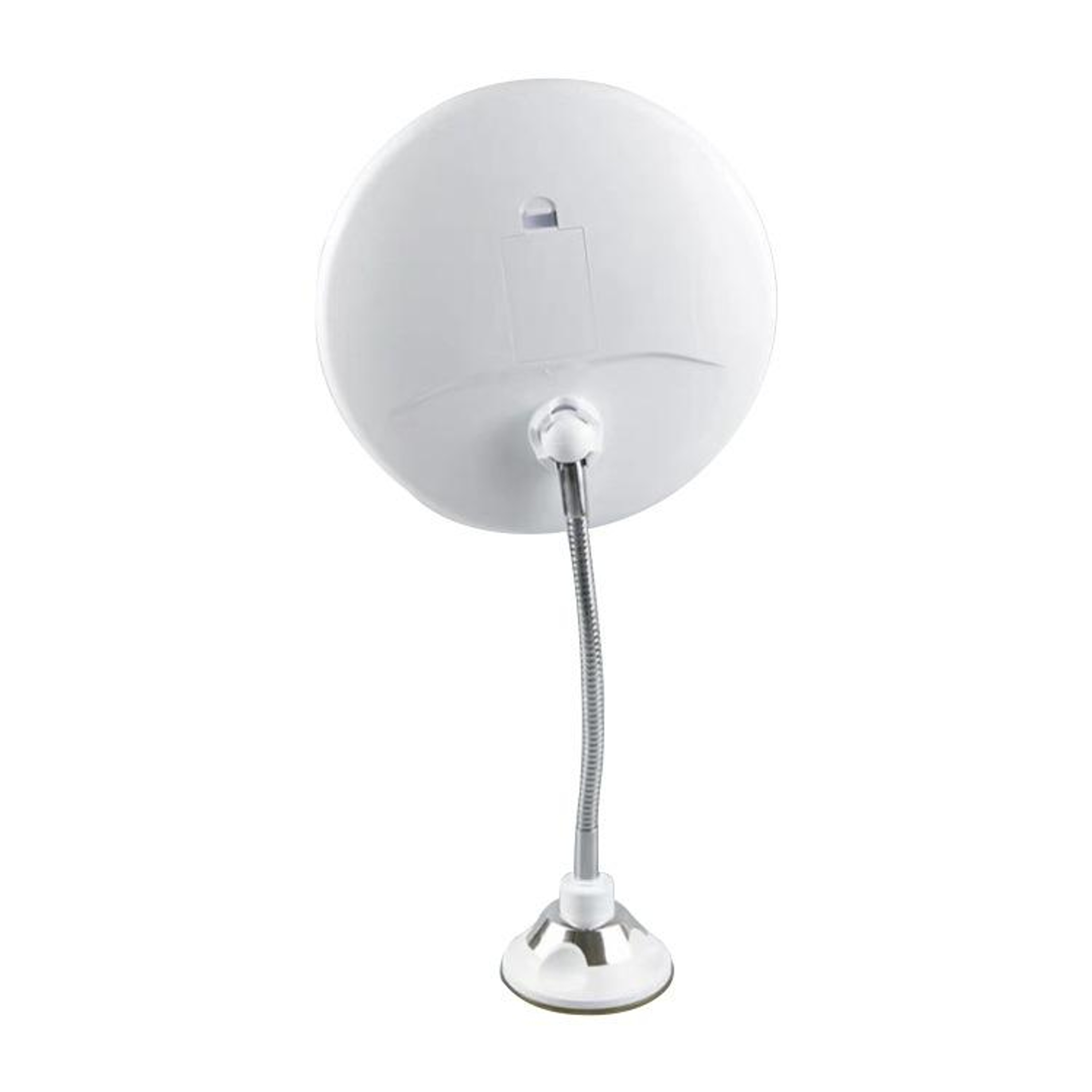 LED Makeup Mirror Wall Mounted Folding Vanity Mirror With Suction Cup And Flexible Rotating Light 3