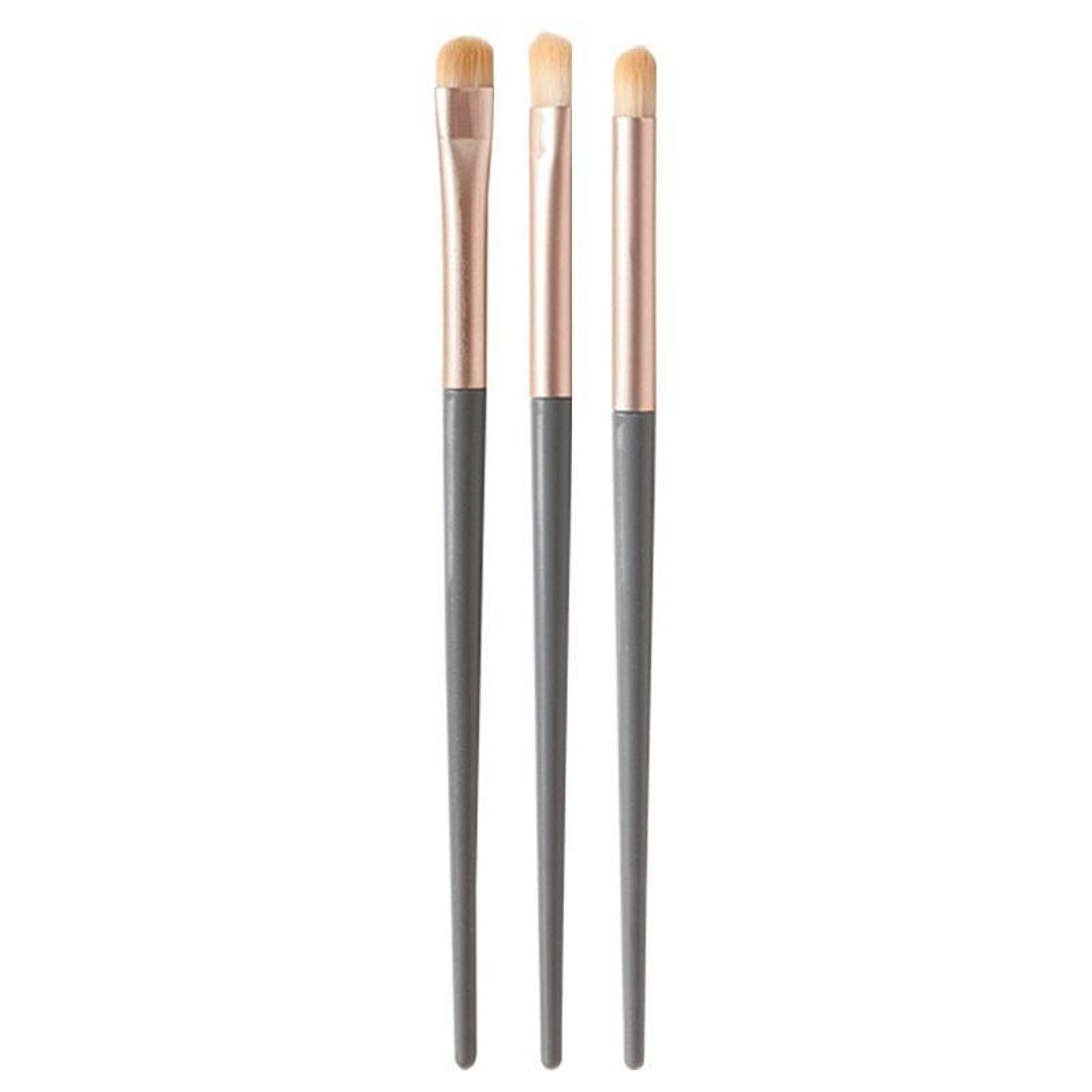 Eyeshadow Brush Set Portable 3 In 1 Makeup Brush Set For Flawless Eye Makeup 4