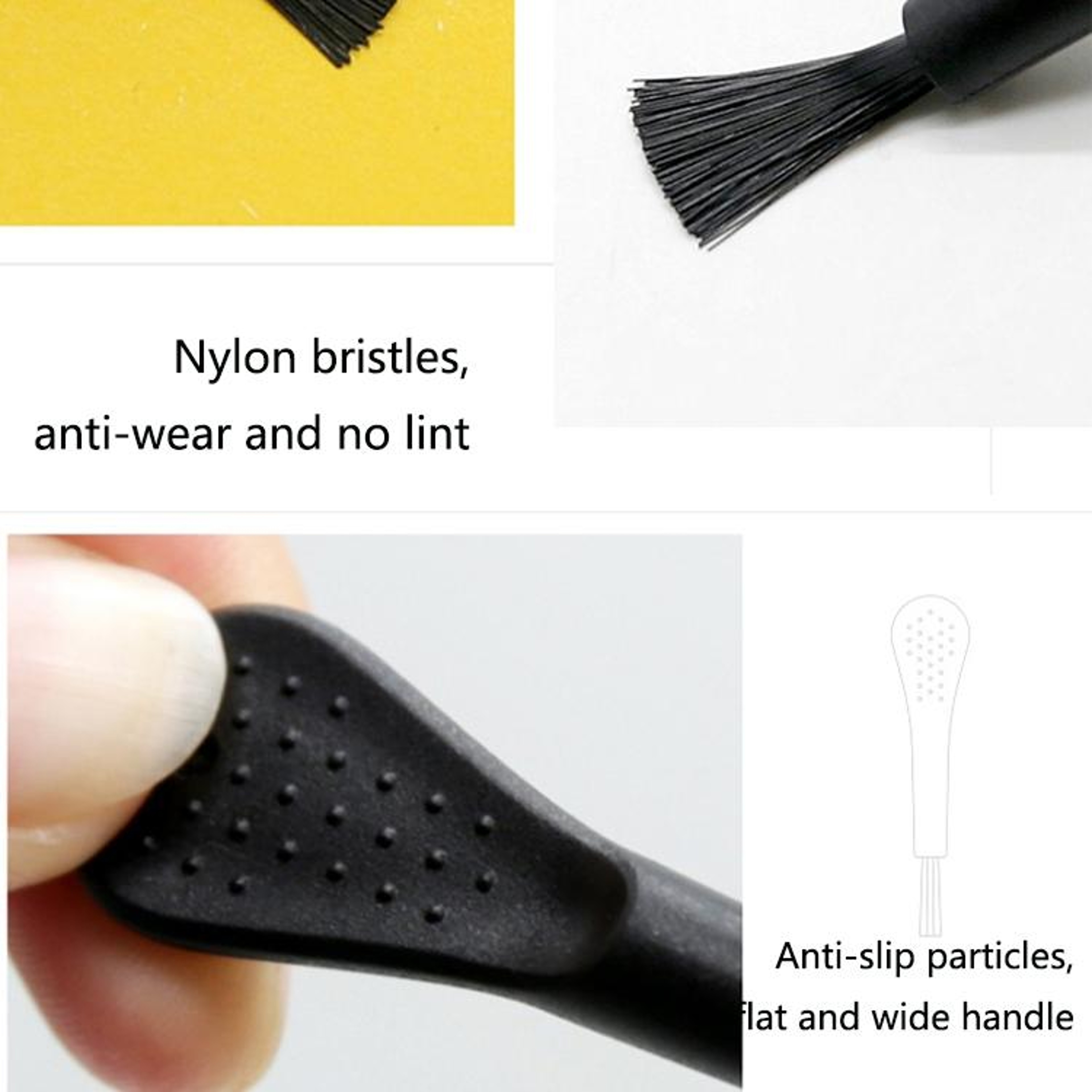 100PCS Mini Keyboard Cleaning Brush For Phone Screen Laptop Keyboard And Electronics Dust Cleaner 4