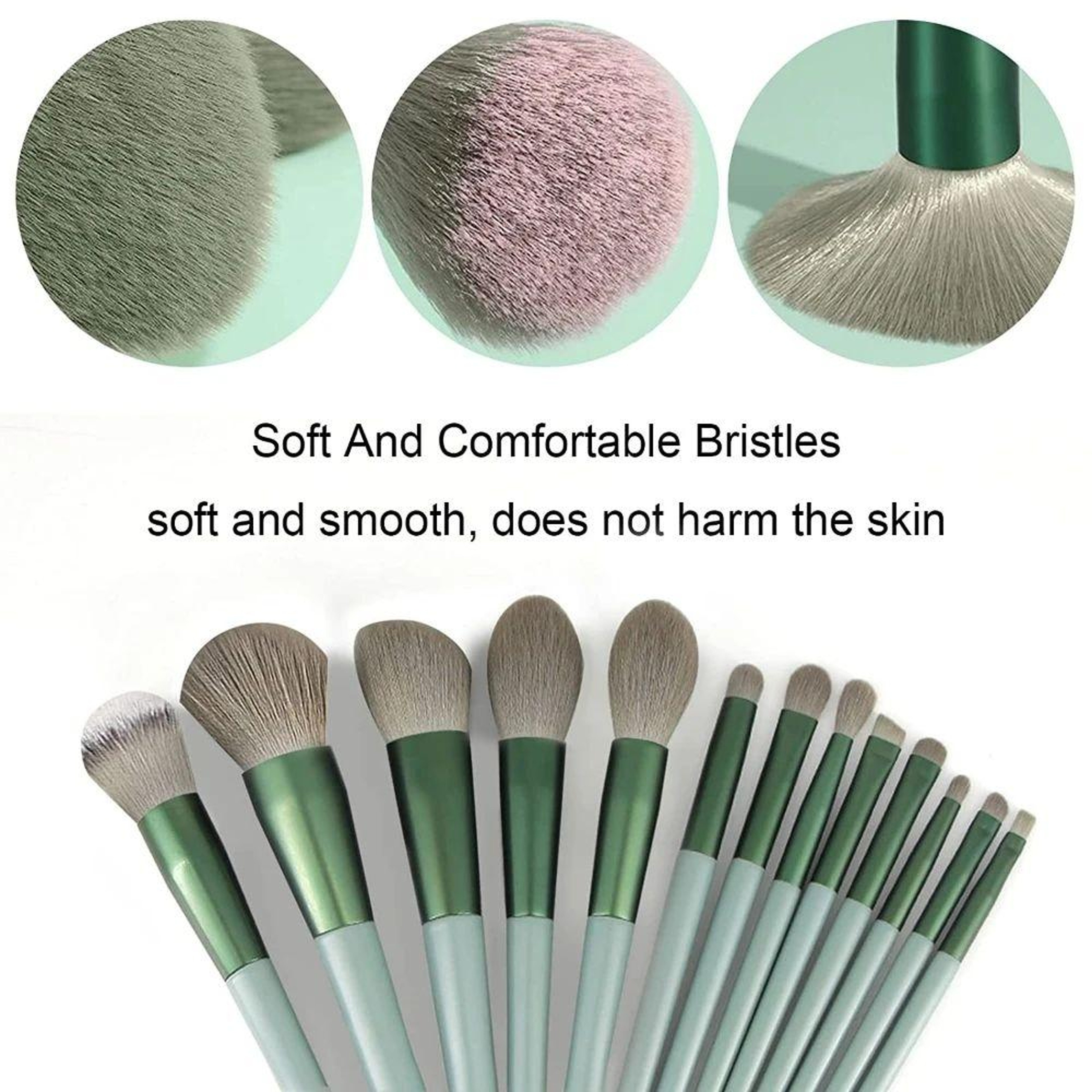 13-in-1 Makeup Brush Set with Soft Makeup Brushes for Foundation Blush Powder and Eyeshadow – view 4
