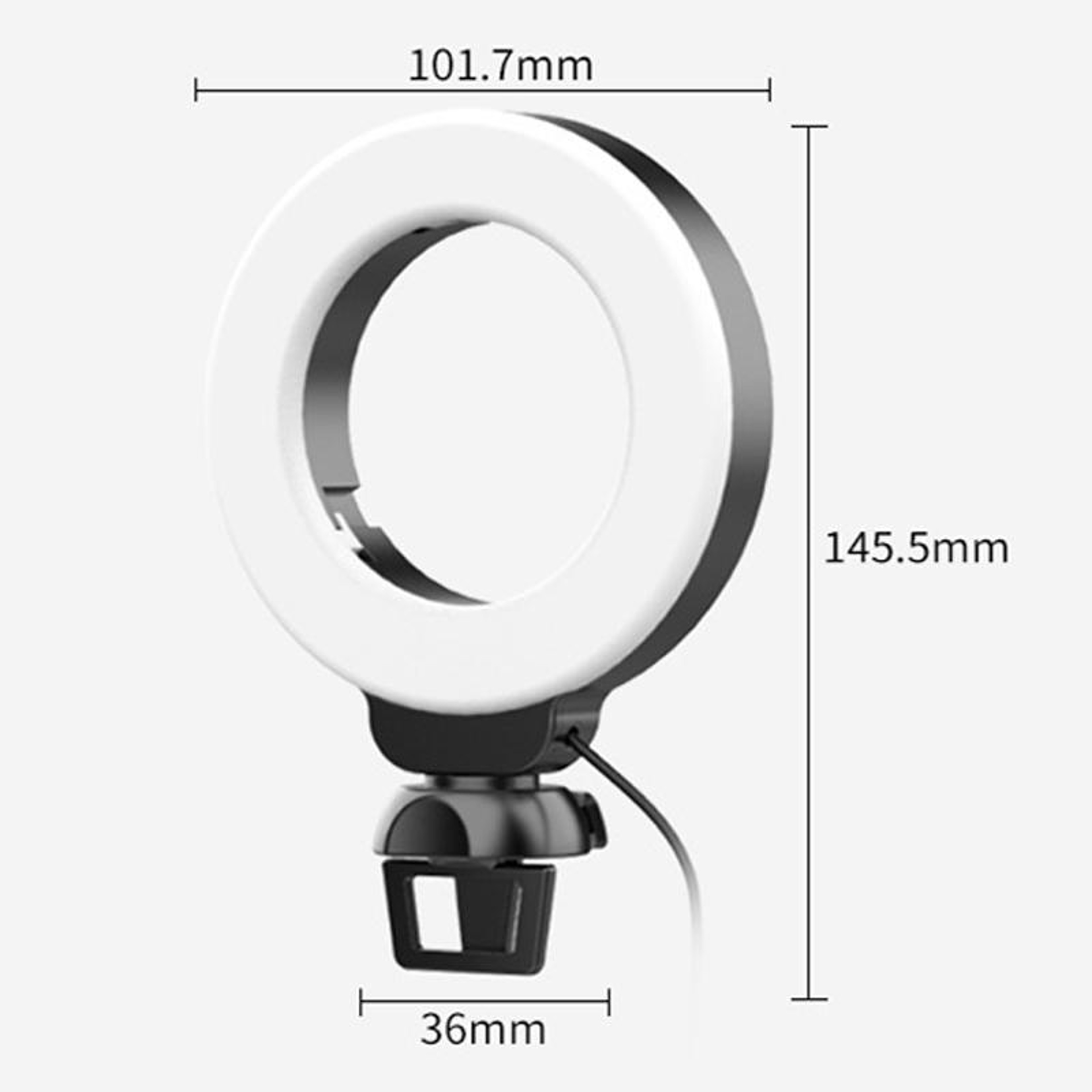 48 LED Laptop Ring Light USB LED Ring Light For Video Conference Webcam Streaming 1