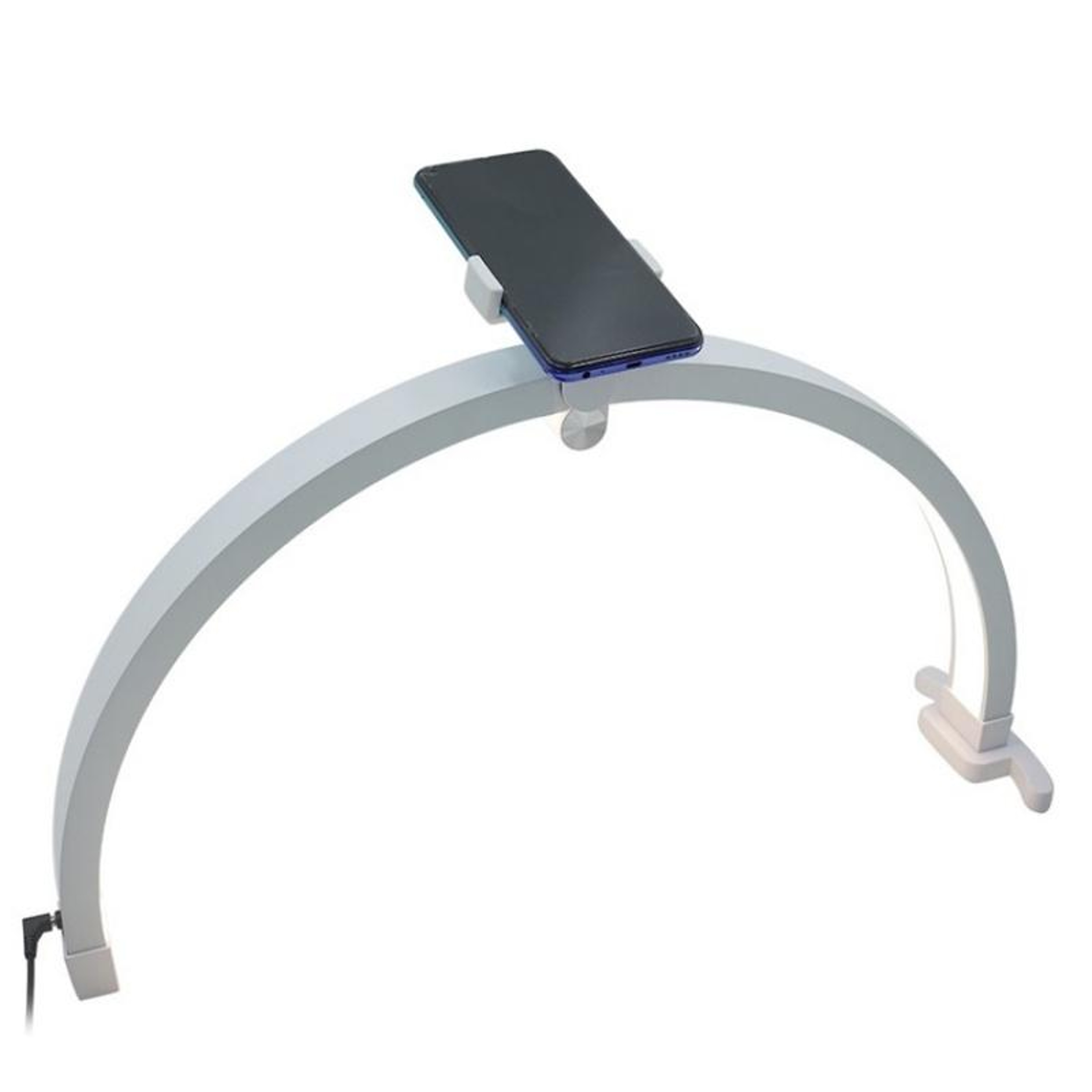 Foldable LED Nail Lamp Half Moon Nail Tech Light With Touch Control And Adjustable Brightness 1