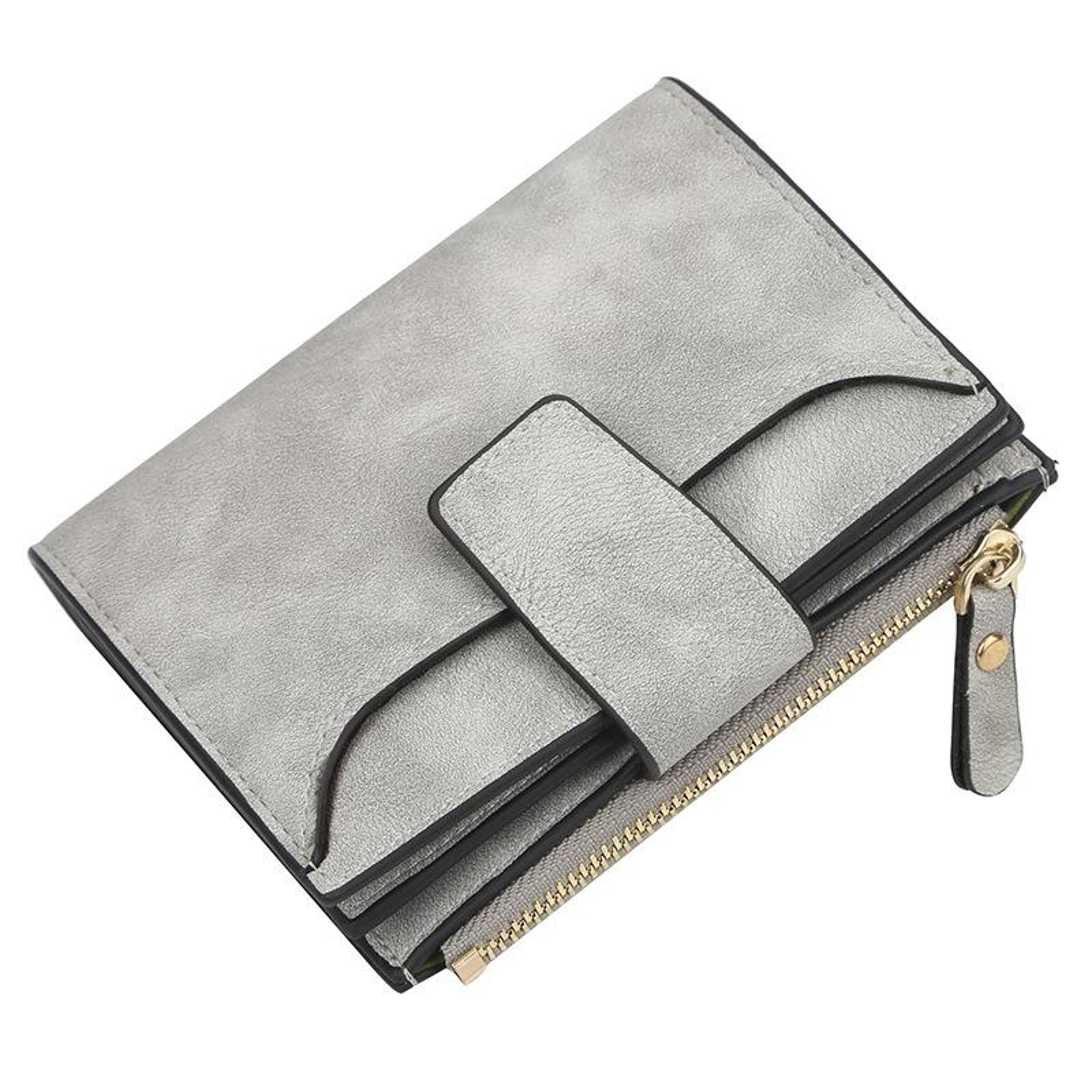 Baellerry Womens Short Wallet Large Capacity Multi Card Wallet With Coin Purse 7