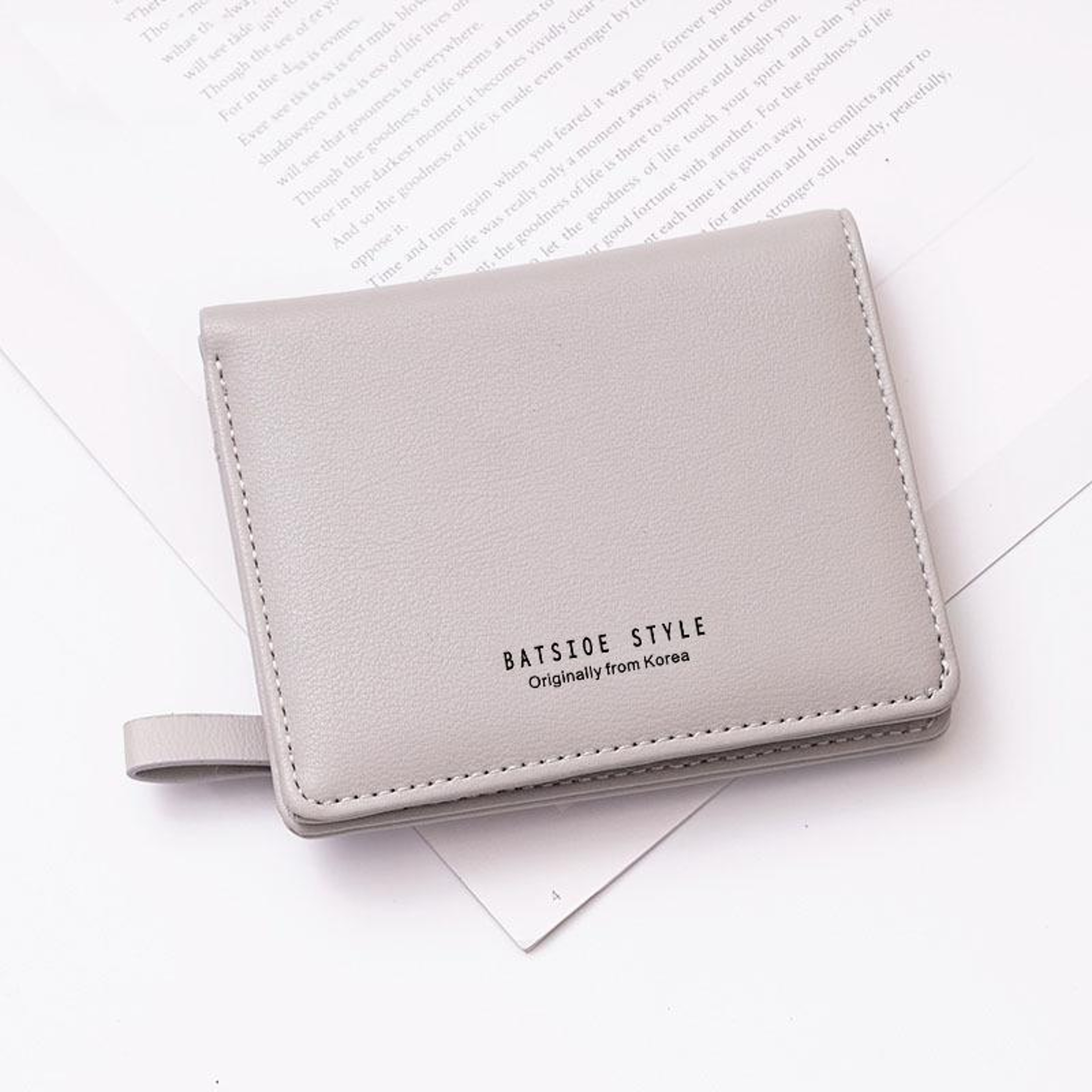 Elegant Small Ladies Wallet With Card Holder And Coin Purse Bifold Design 9