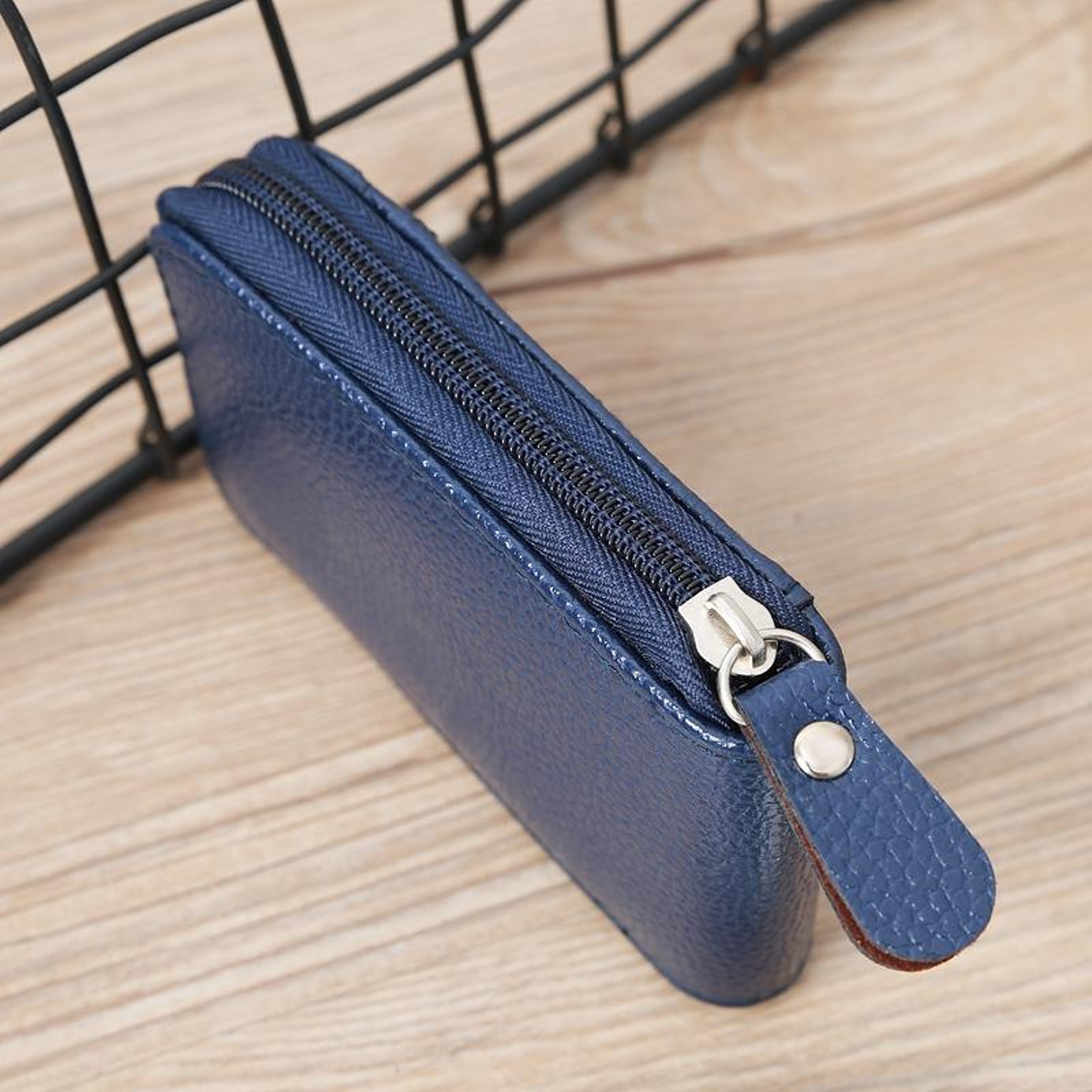 Compact Woven Card Holder Wallet Mini Coin Purse With Zipper For Women Students And Everyday Carry 1