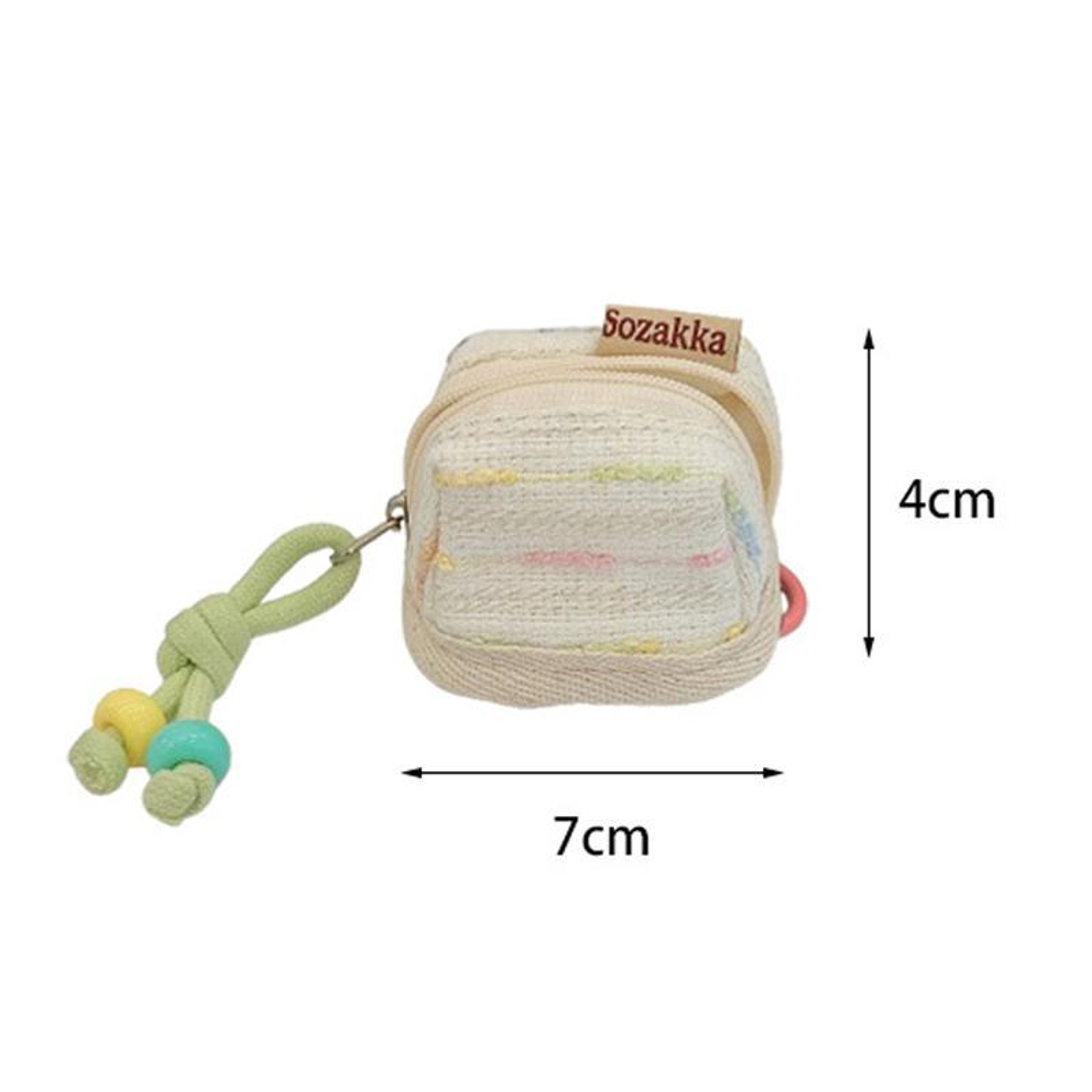 Cute Portable Wireless Earbud Case Soft Polyester Bluetooth Earphone Case Protective Storage Pouch 1