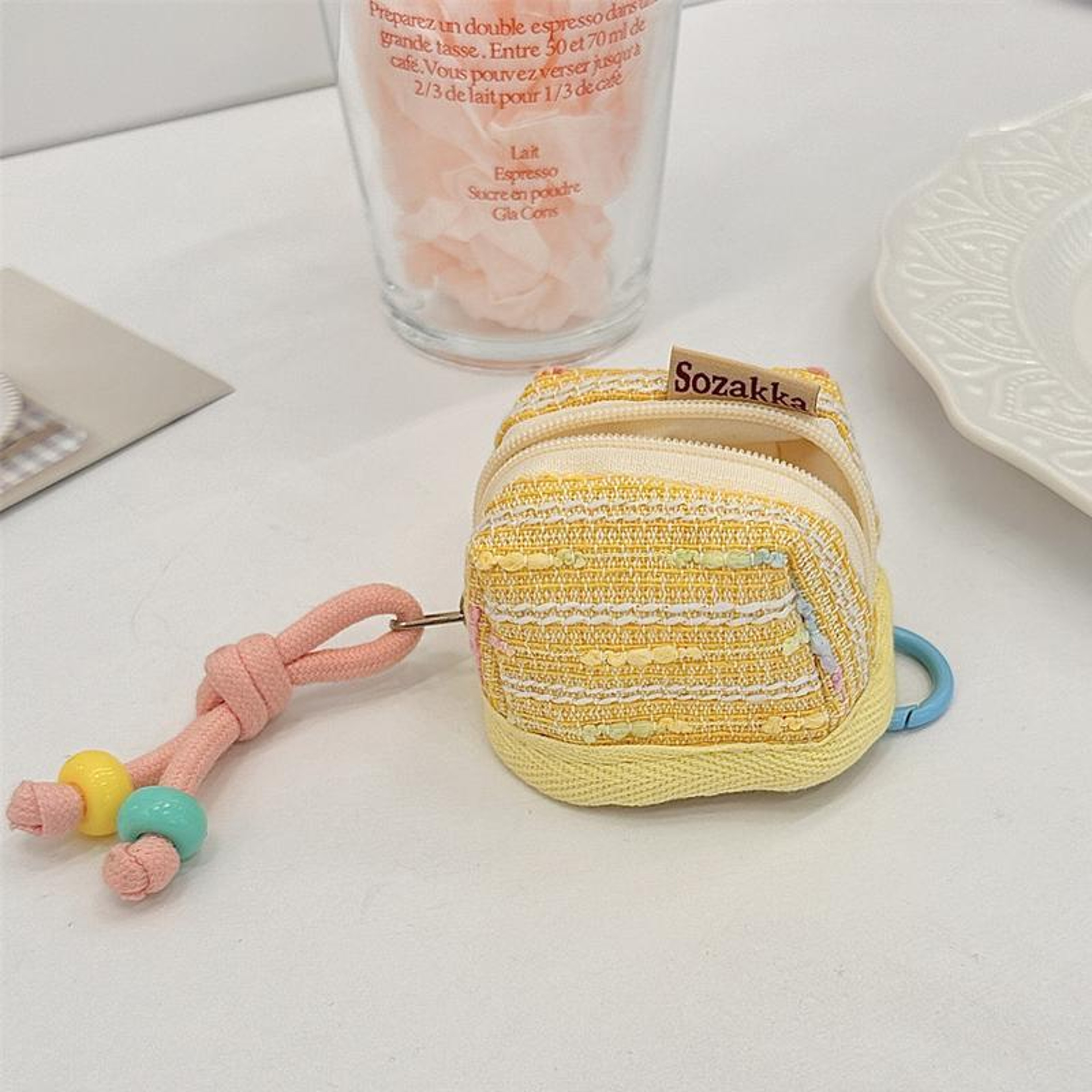 Cute Portable Wireless Earbud Case Soft Polyester Bluetooth Earphone Case Protective Storage Pouch 8