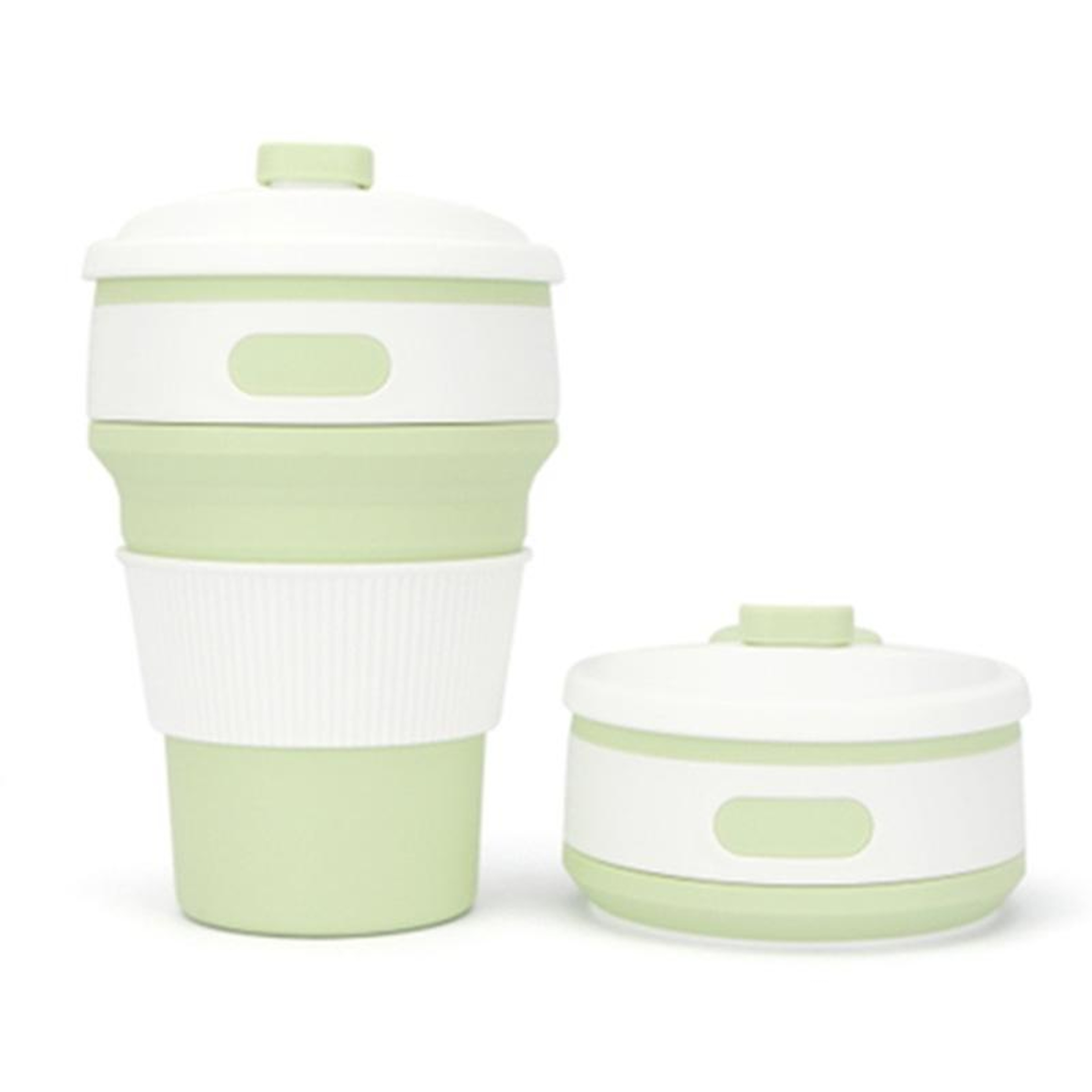 350ml Collapsible Silicone Travel Coffee Cup Portable Reusable Folding Mug 11