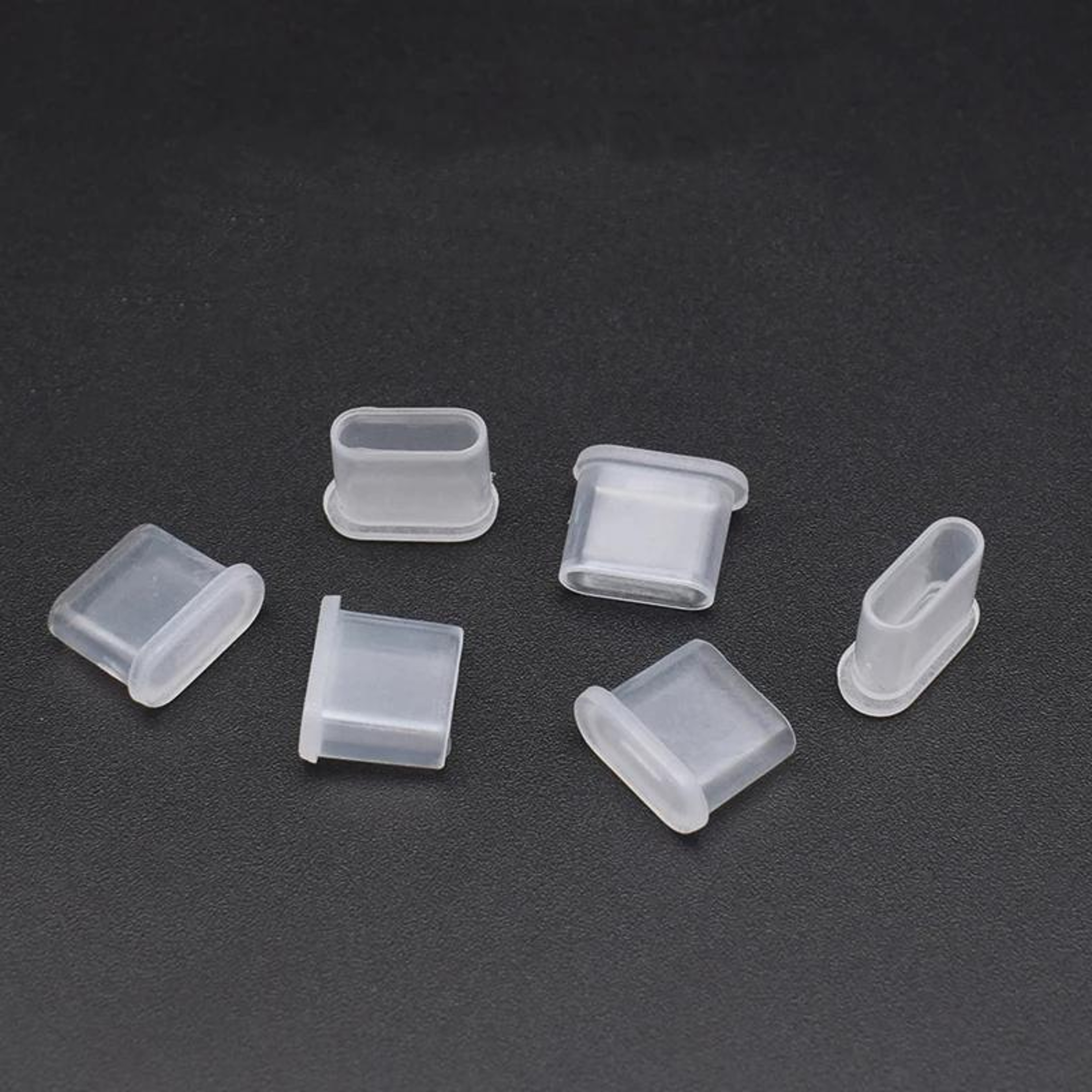 100 PCS Silicone Type C Dust Cap And USB C Plug Protector Covers 1