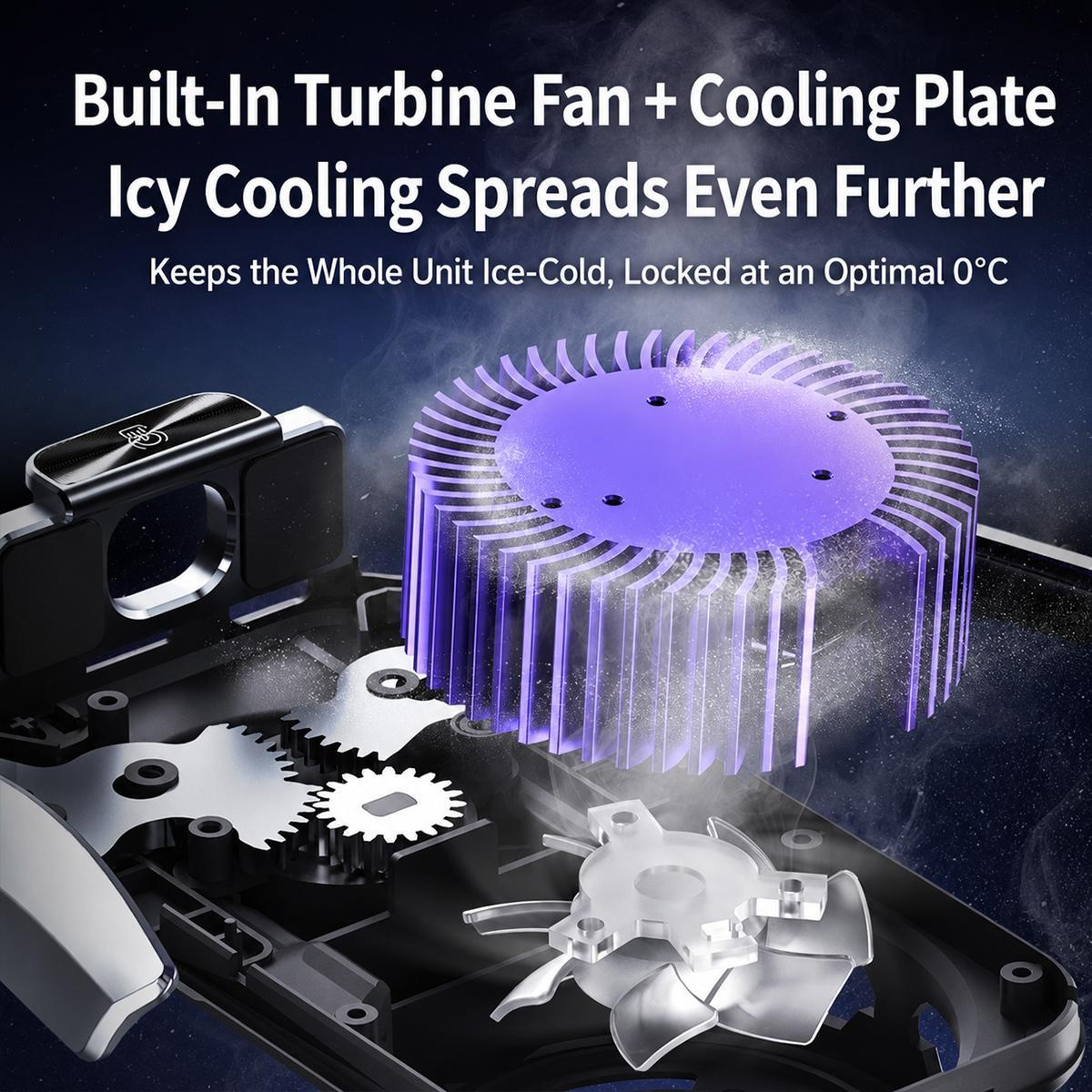 Magnetic Cooling 15W Wireless Car Charger Air Vent Phone Holder 7