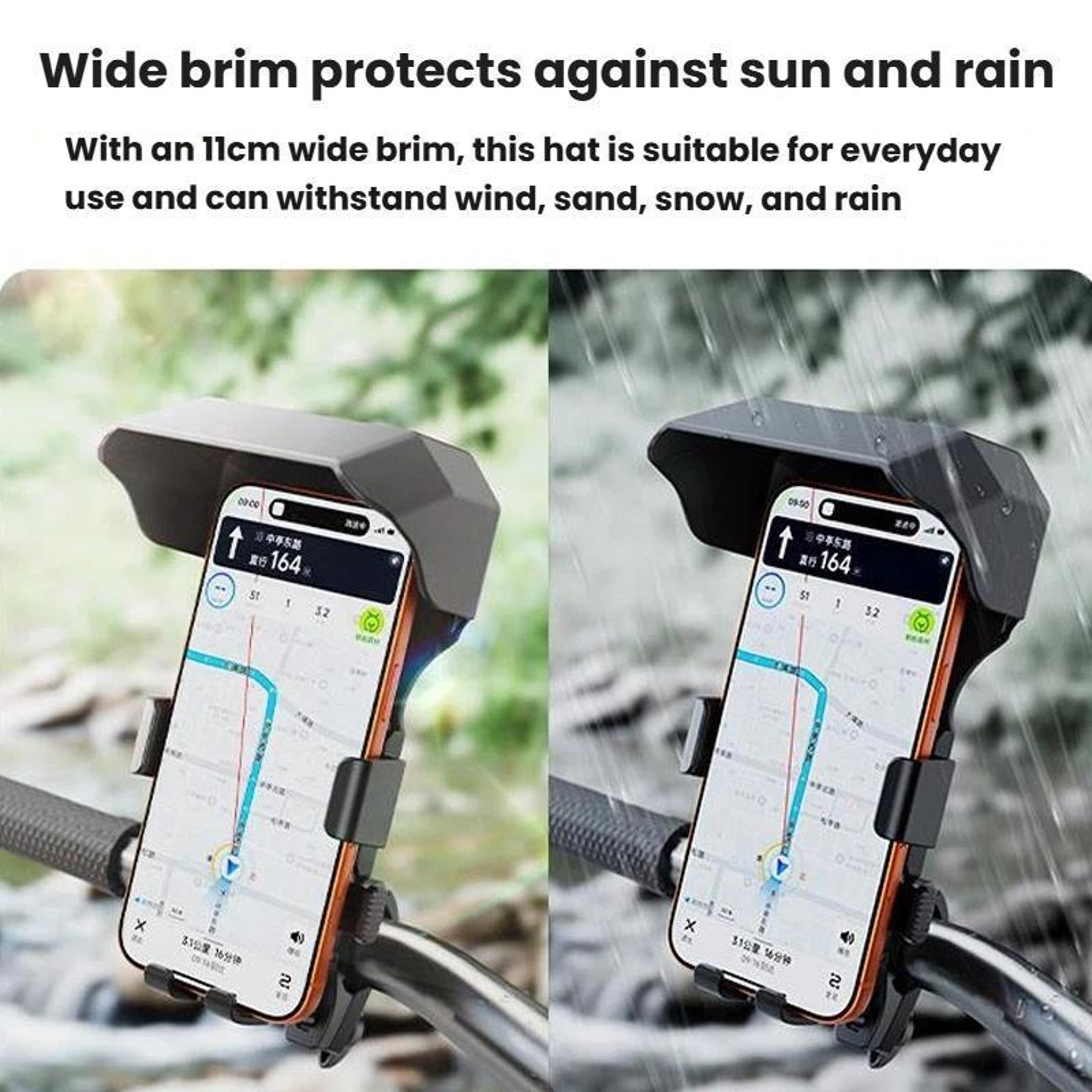 Universal Motorcycle Phone Mount 360 Rotating Bike Phone Holder for Motorcycles Scooters and E Bikes – view 8
