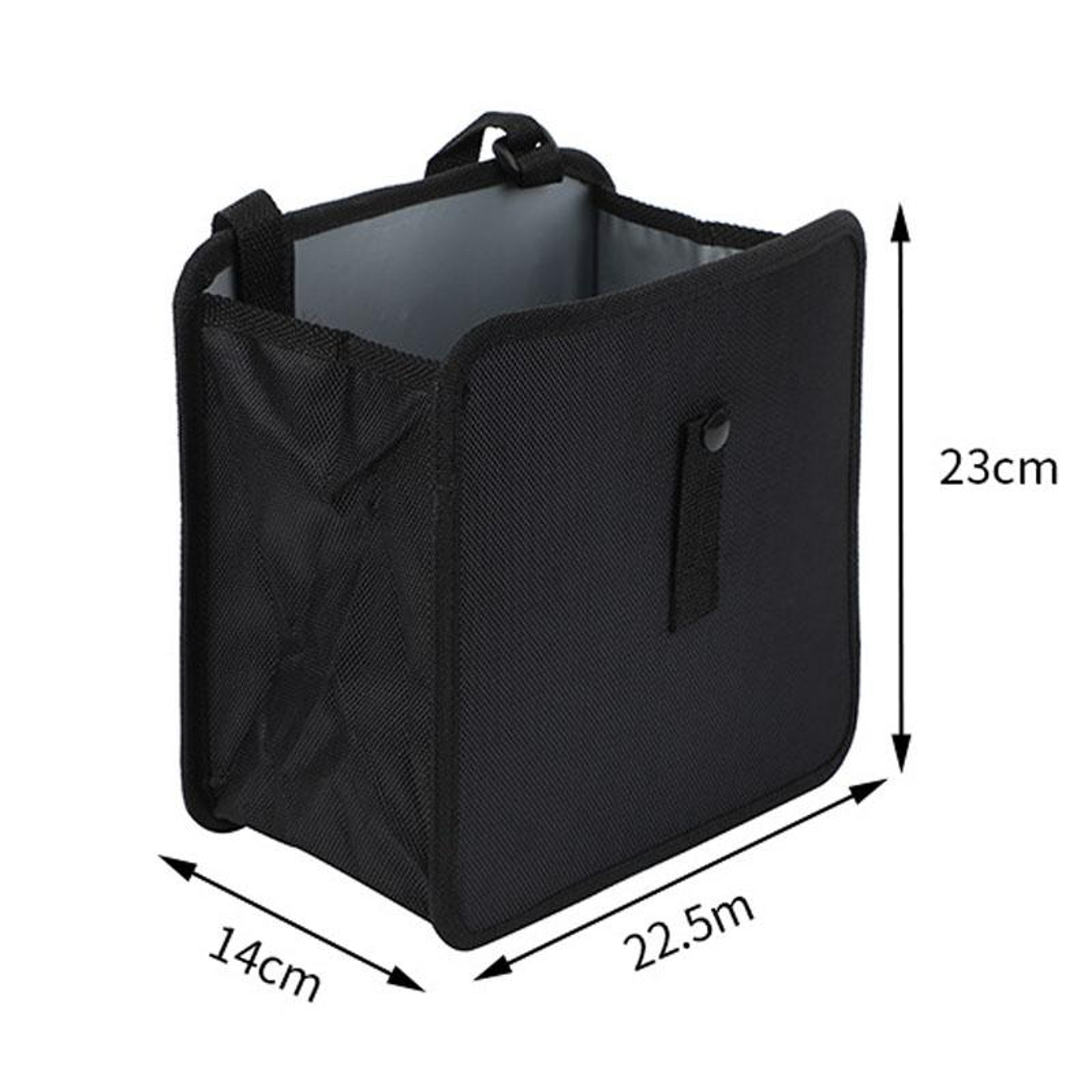 Car Seat Trash Can Backseat Storage Organizer Foldable Waterproof Car Trash Bag 1