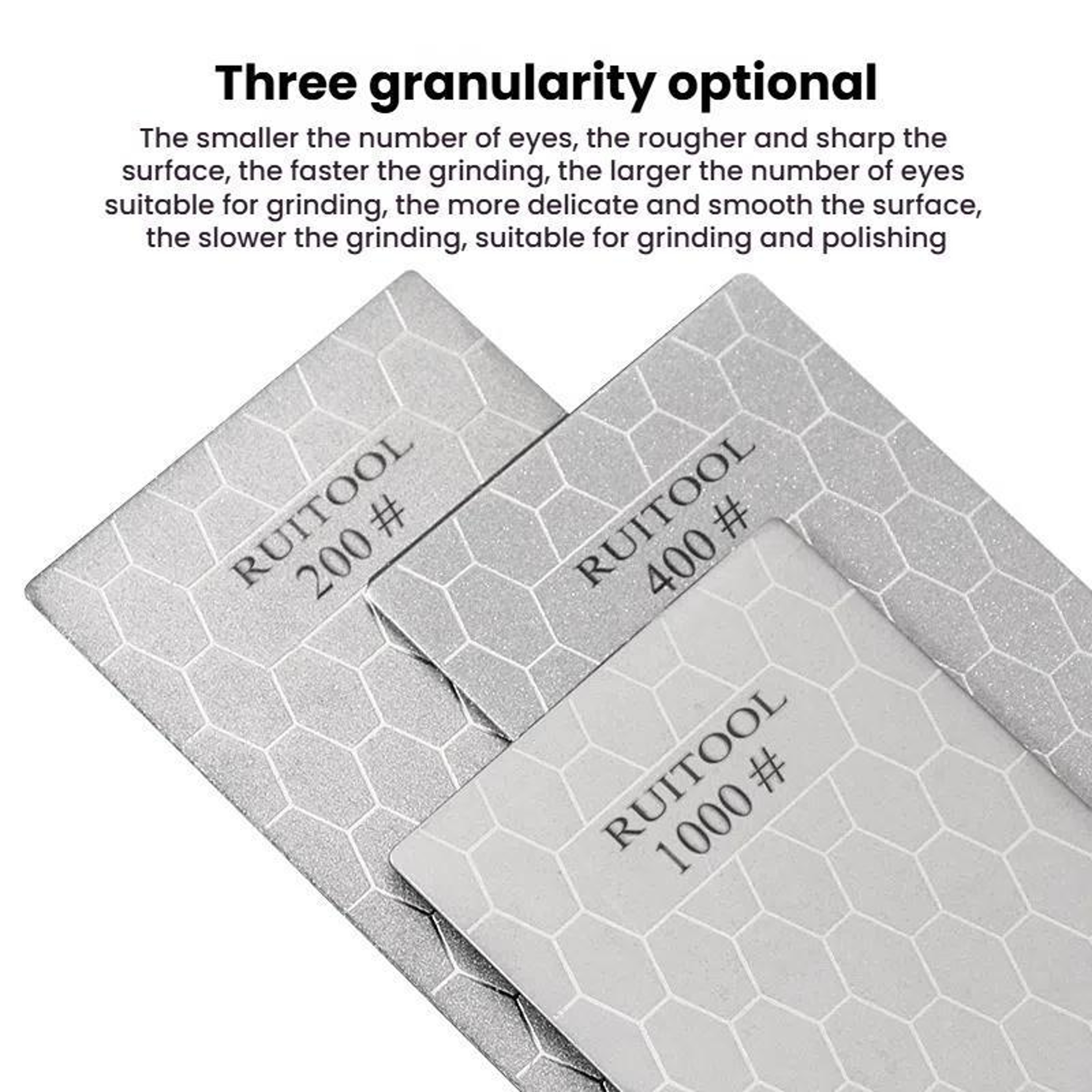 Premium Diamond Knife Sharpener Honeycomb Sharpening Plate For Kitchen Outdoor And Woodworking Blad 5