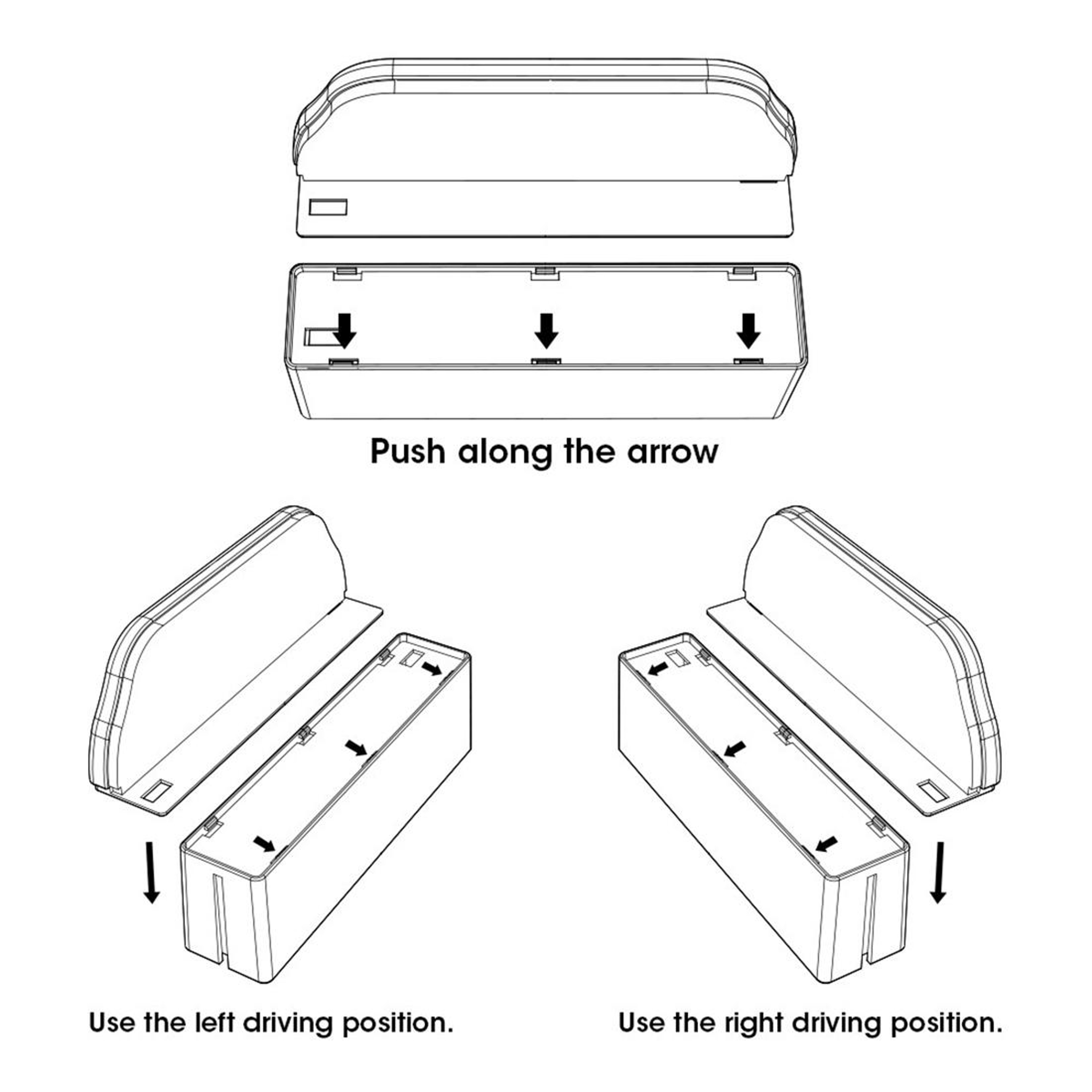 Universal Car Seat Gap Organizer & Car Console Side Pocket Storage Box – view 11