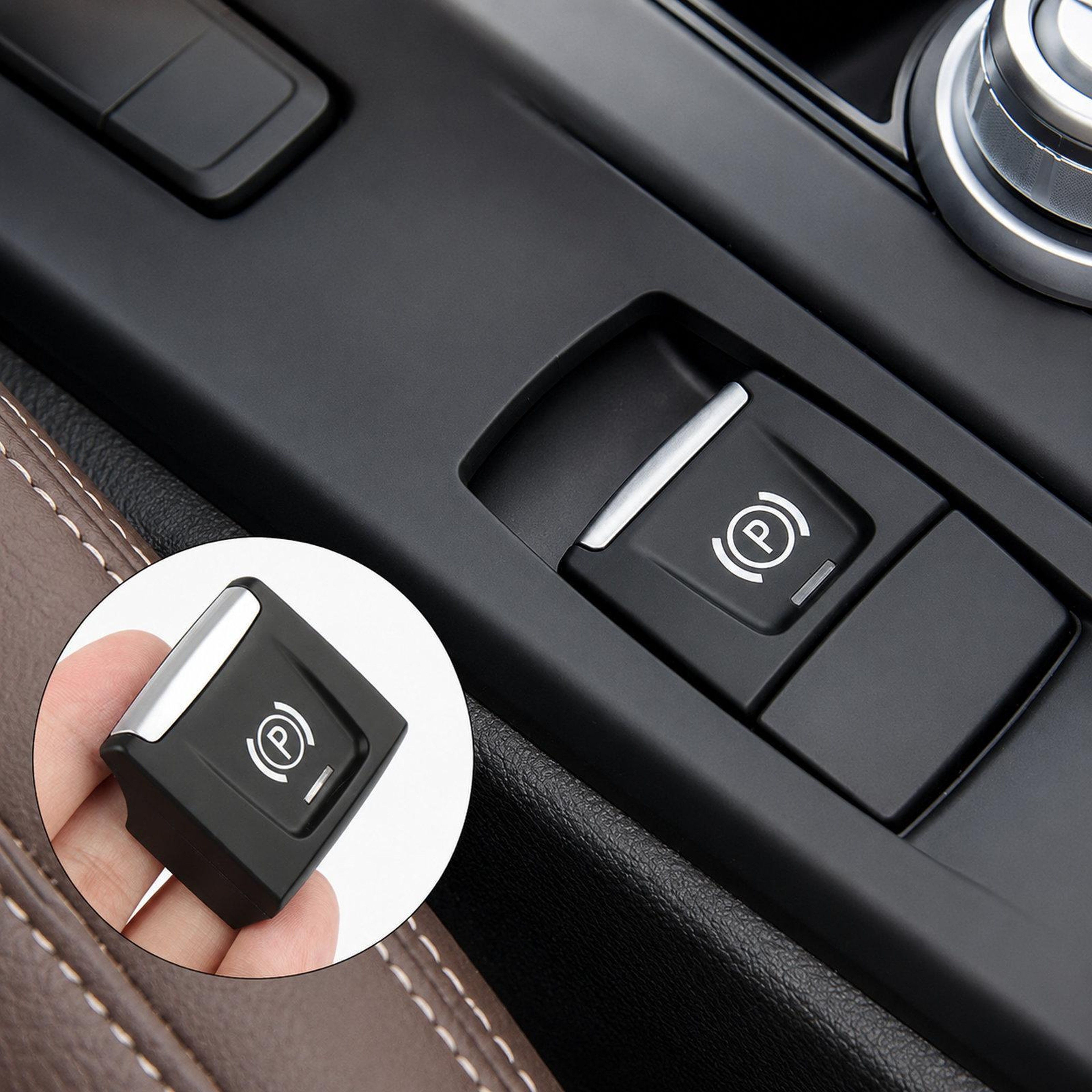 BMW X1 F48 Electronic Parking Brake Button Replacement P Switch Cover – view 1