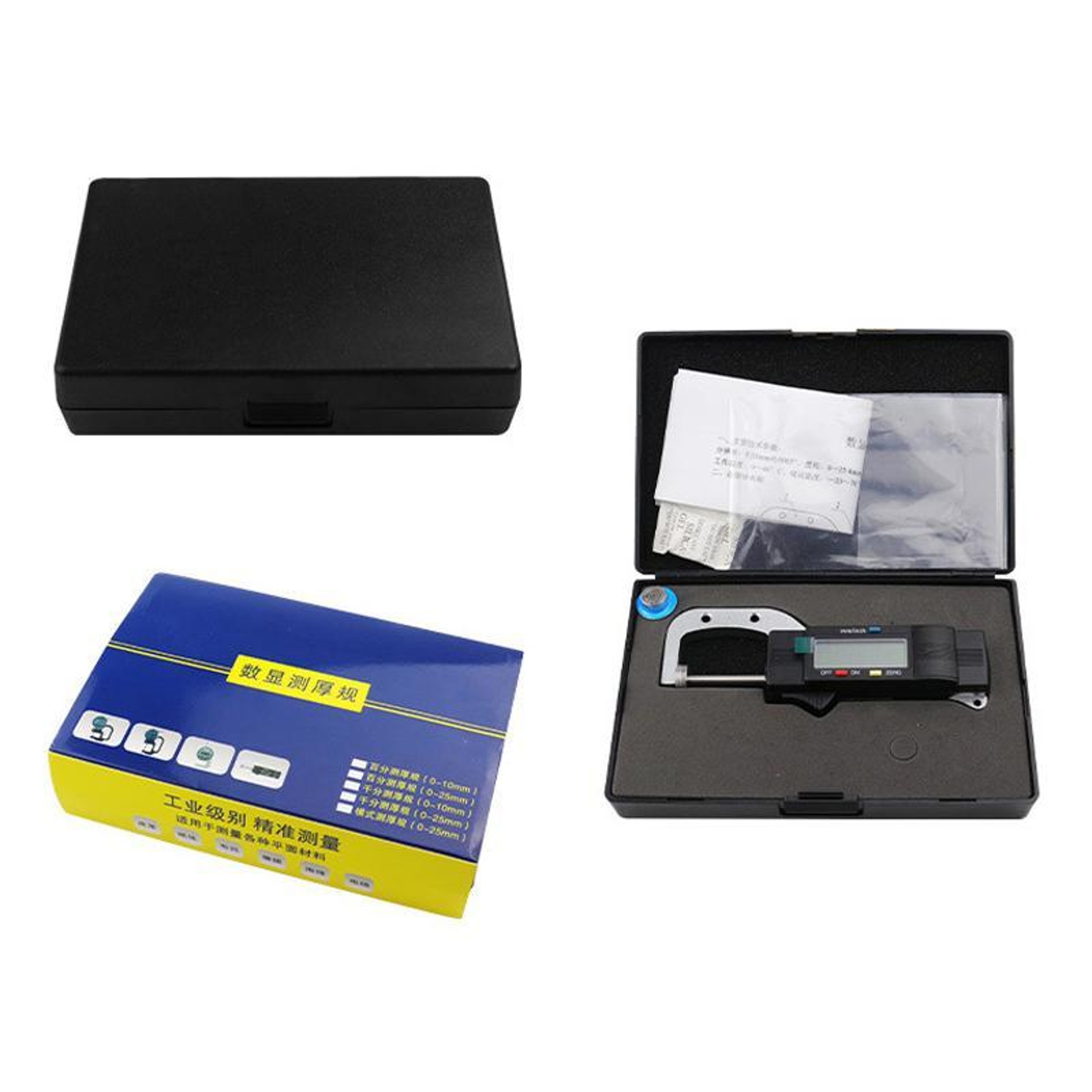 Precision Digital Thickness Gauge 0–25.4mm with 0.01mm Resolution – view 9