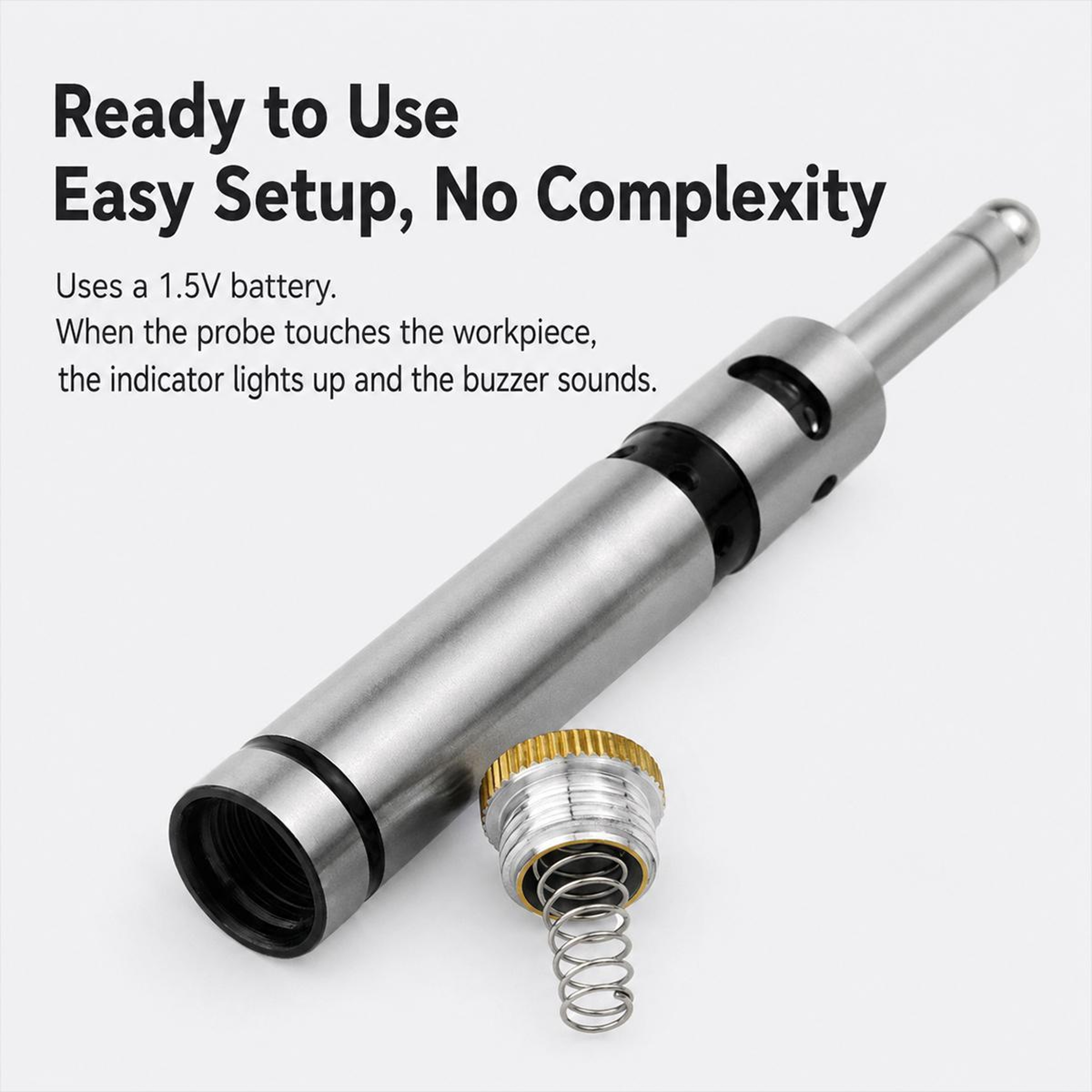 High Precision Photoelectric Edge Finder Non-Magnetic Centering Rod for Milling Machines – view 7