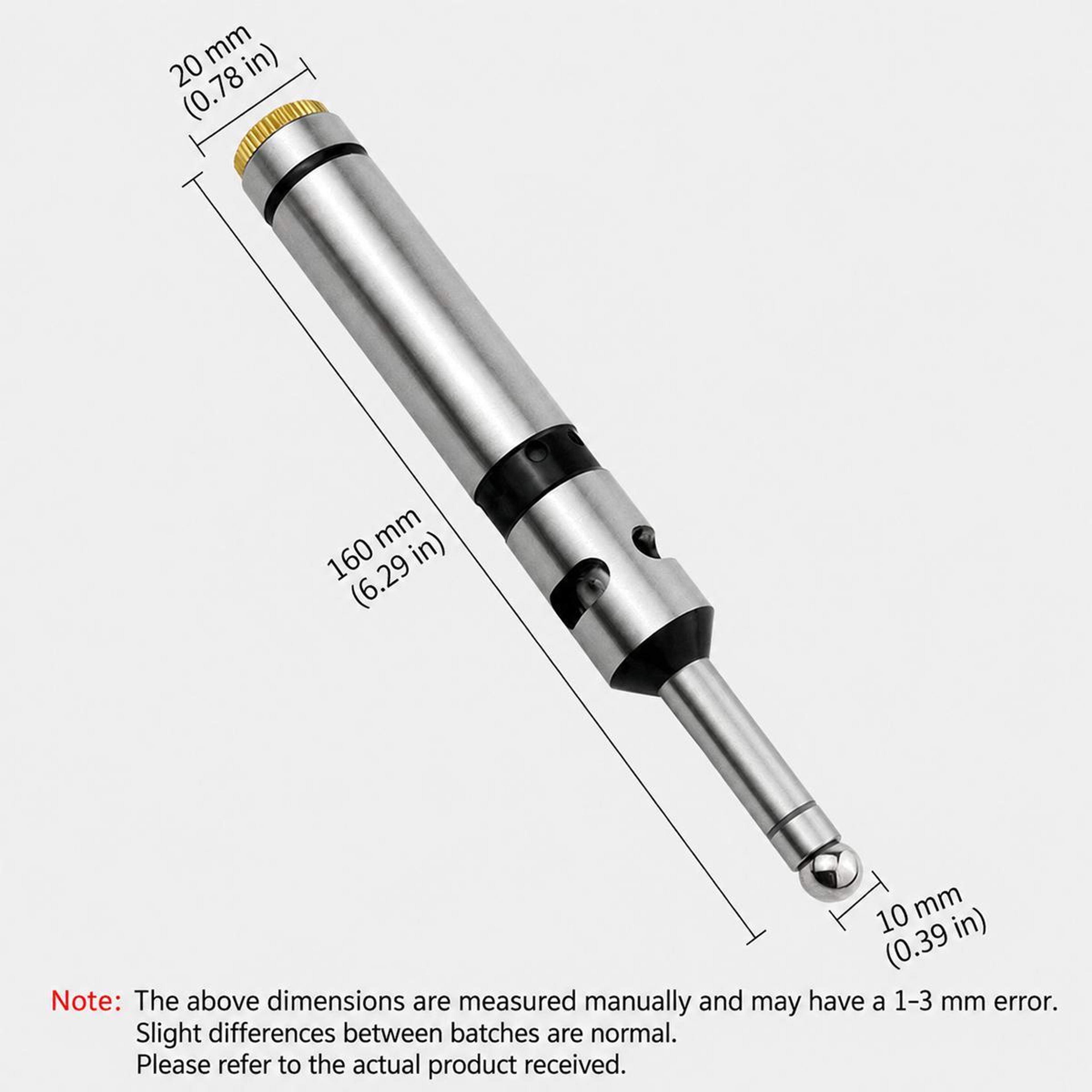 High Precision Photoelectric Edge Finder Non-Magnetic Centering Rod for Milling Machines – view 8
