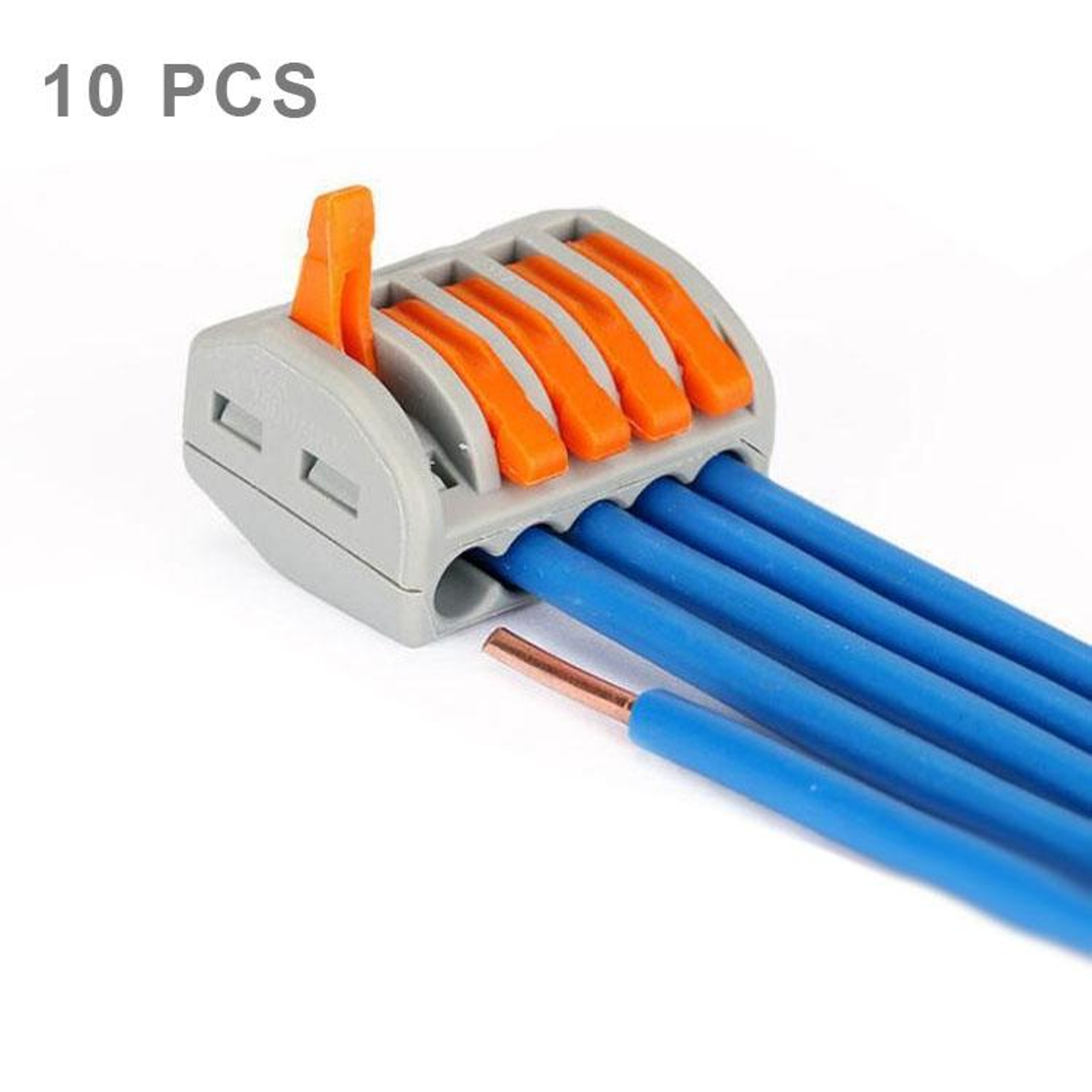 10 PCS Push Wire Connectors Compact Solderless Quick Connect Terminals 9