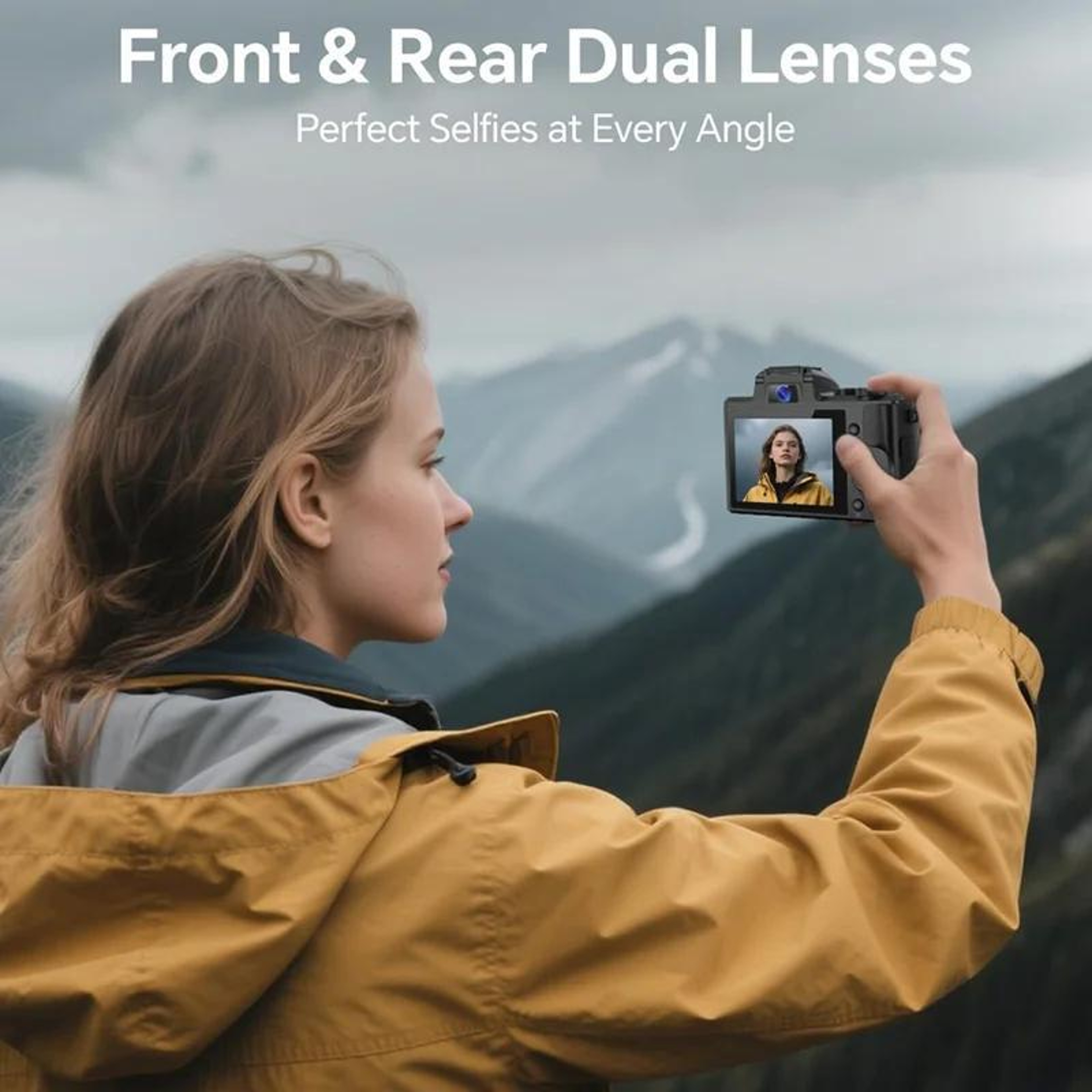 8K Camcorder With 48MP Dual Camera Touchscreen WiFi And Image Stabilization 4
