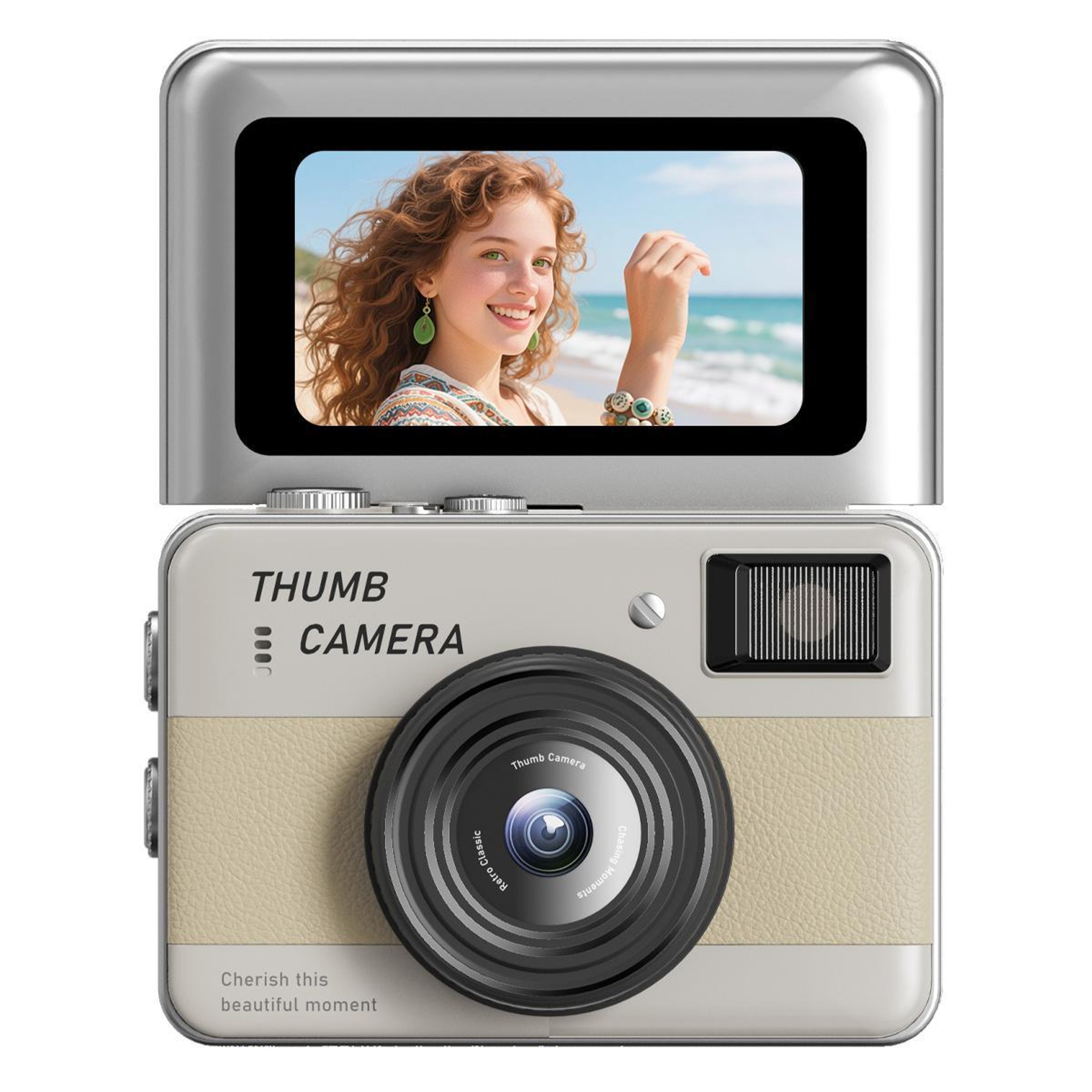 Kids Digital Camera with 68MP Photos, 16X Zoom and 180° Flip Selfie Screen – view 15