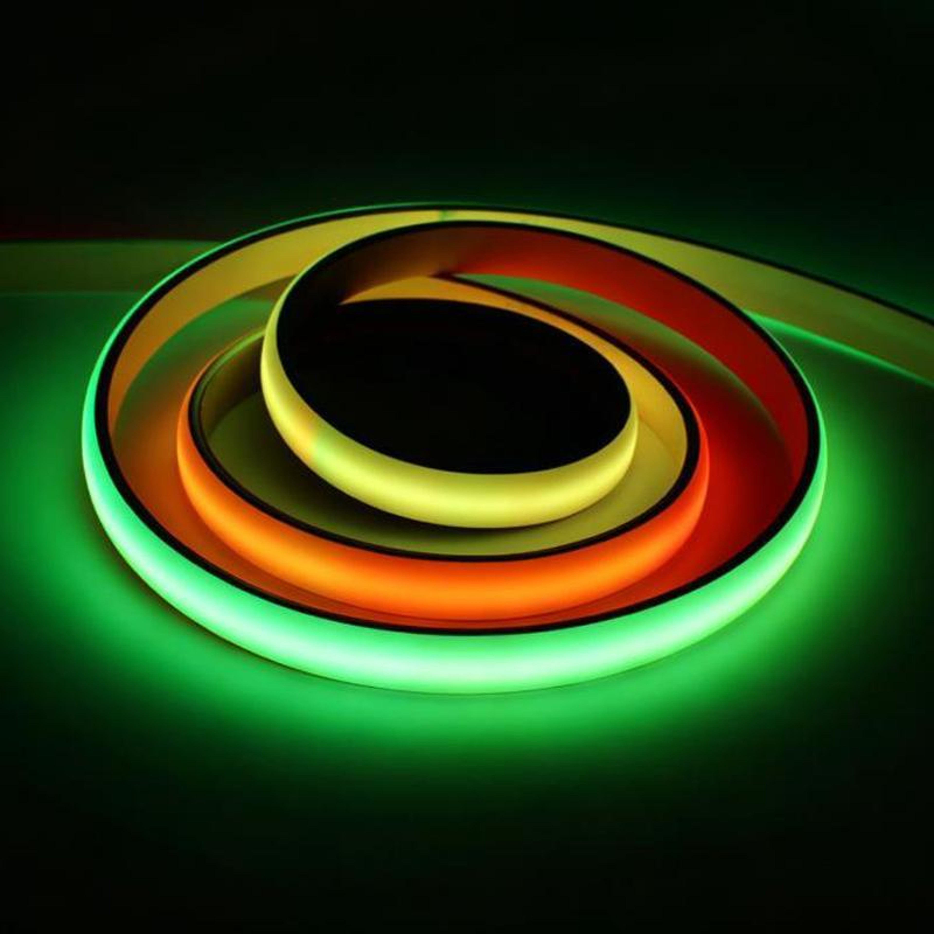 1m RGBWC Programmable COB LED Strip With WS2812B Control IP65 Ambient Lighting 0