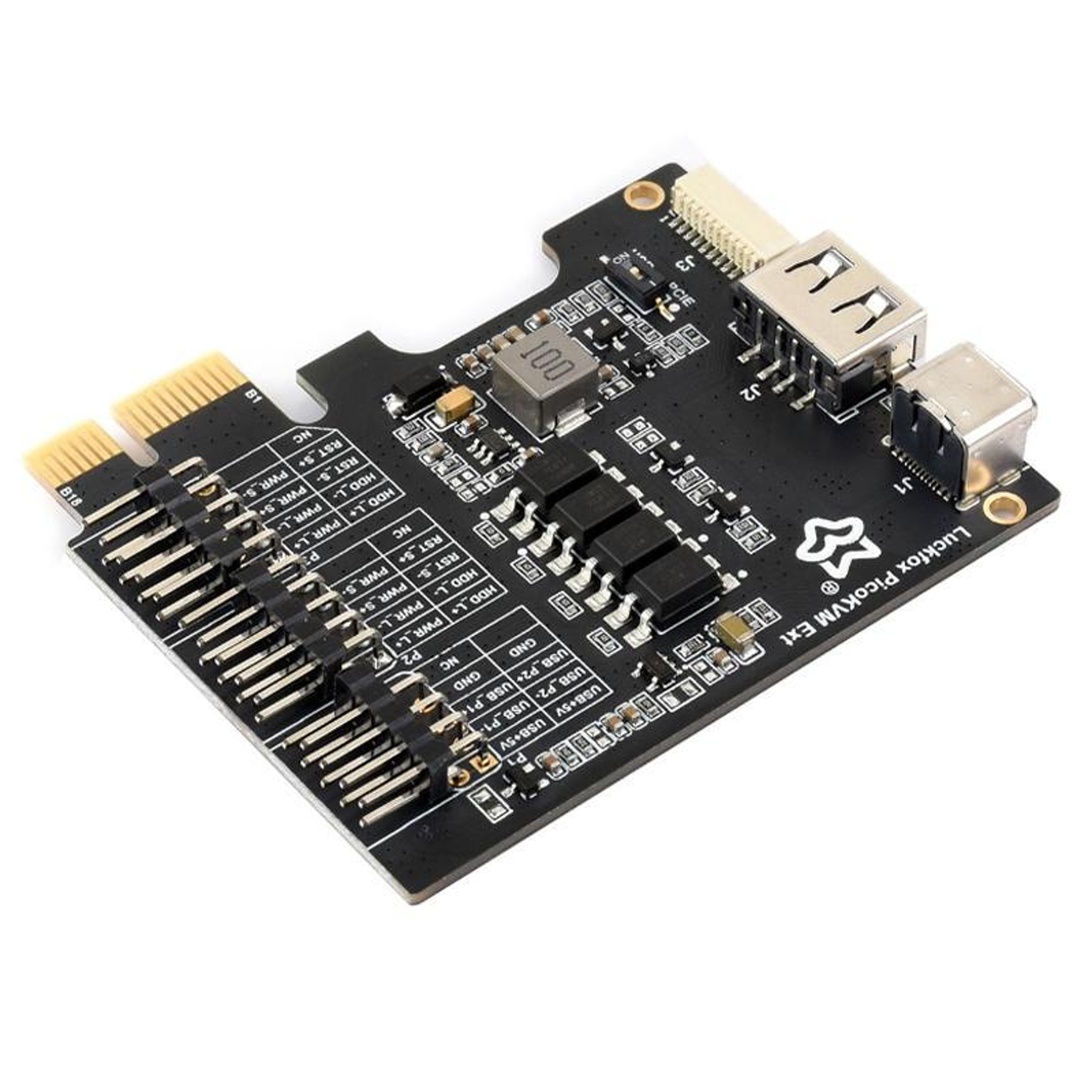 Expansion Board with USB-A and USB-C Remote Power Control – view 2