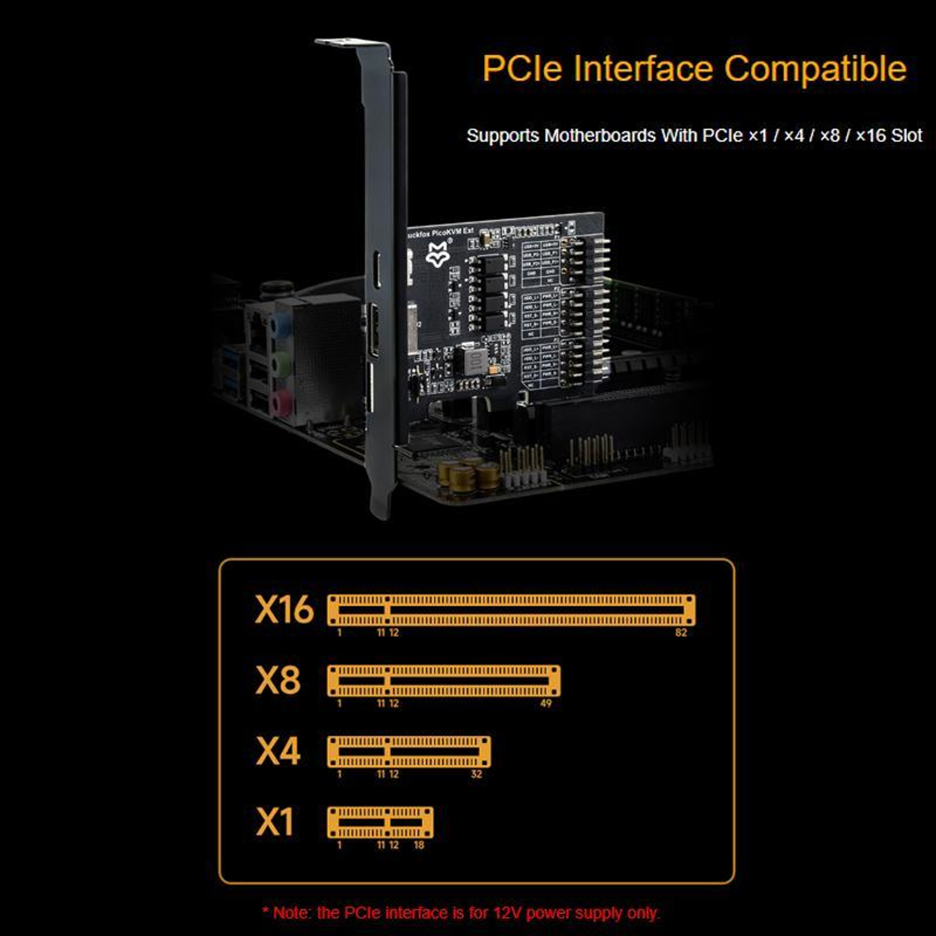 Expansion Board with USB-A and USB-C Remote Power Control – view 3