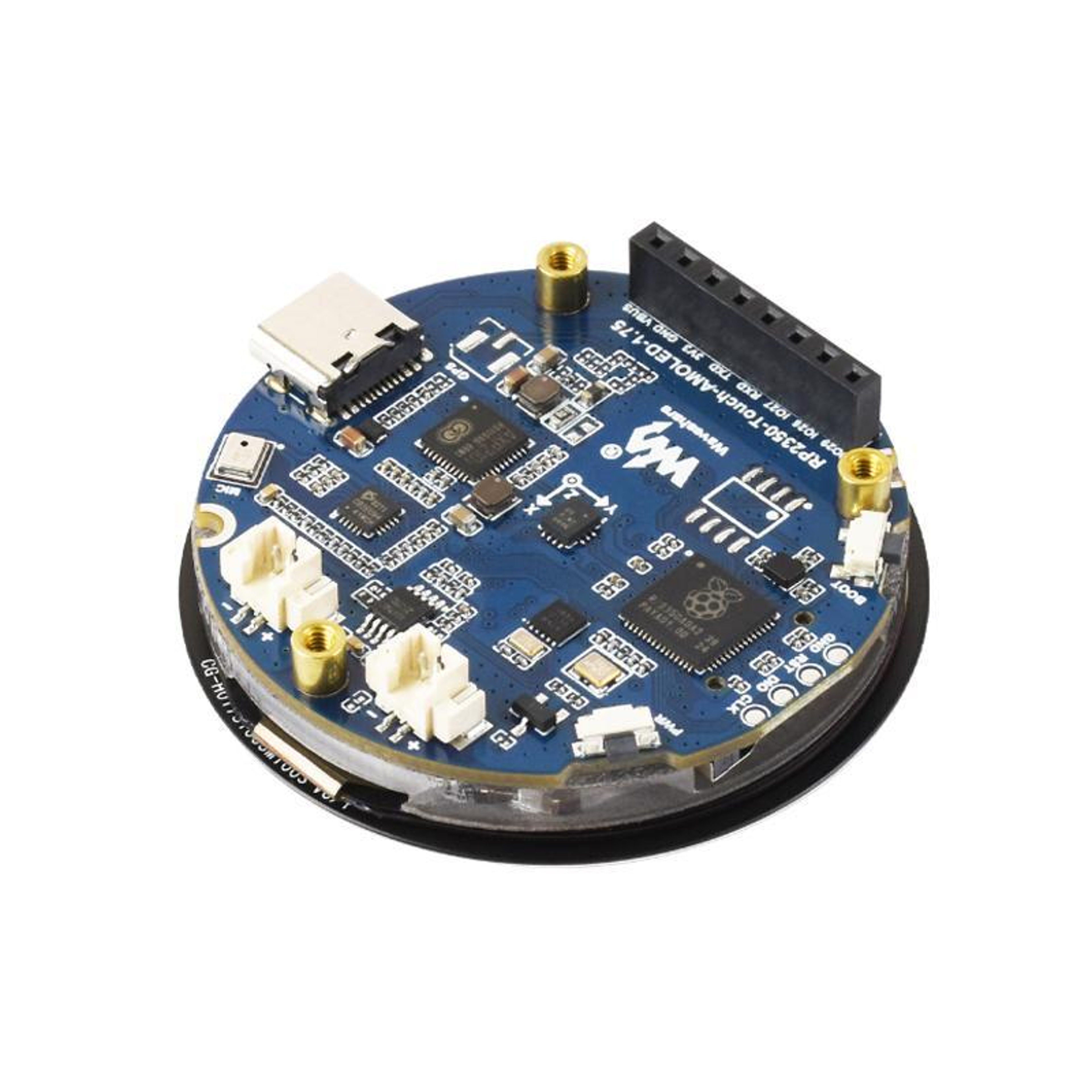 AMOLED Development Board with 1.75-Inch Touch Display and 466x466 Resolution – view 3