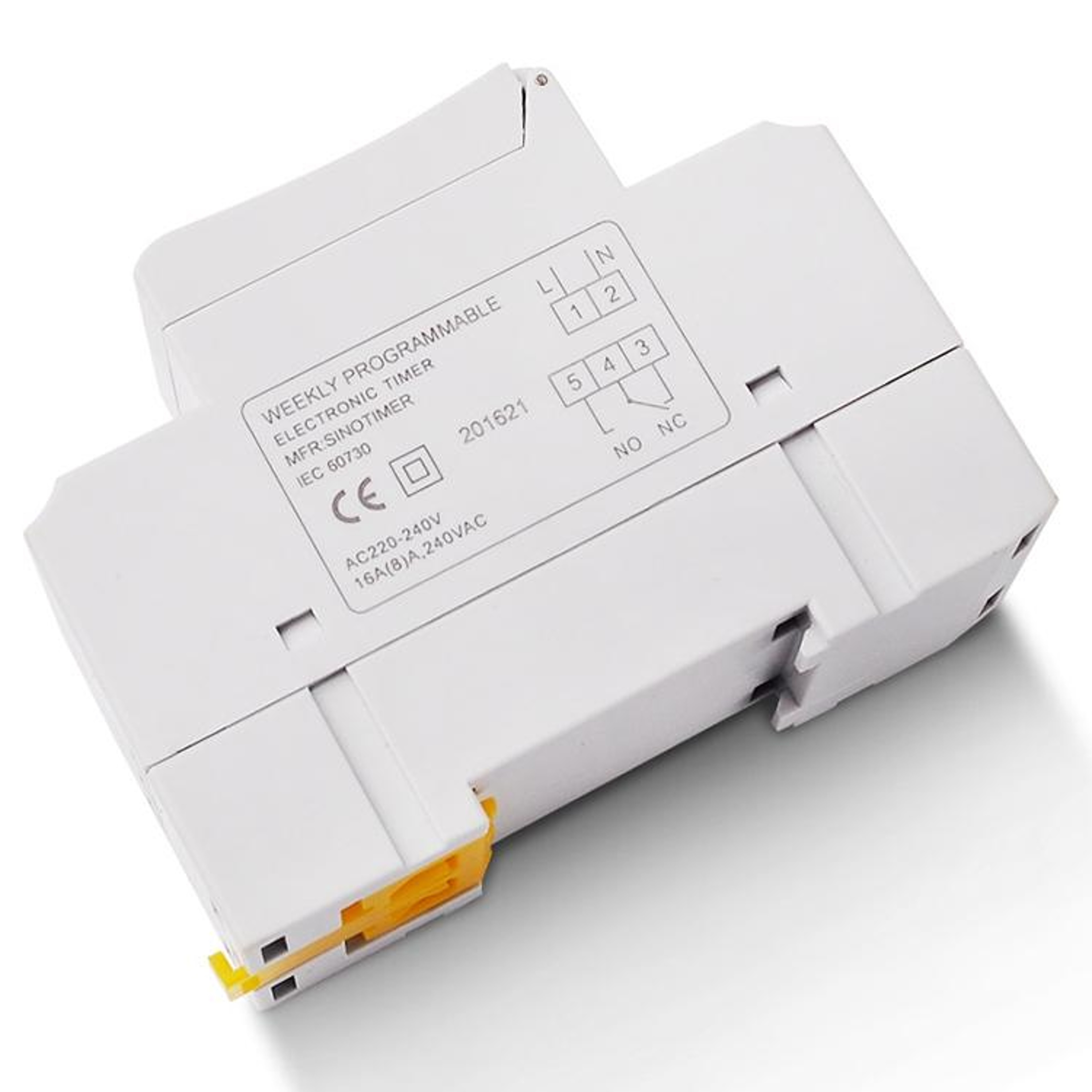 Weekly Programmable Digital Timer Switch with LCD, 16 ON/OFF Programs – view 5