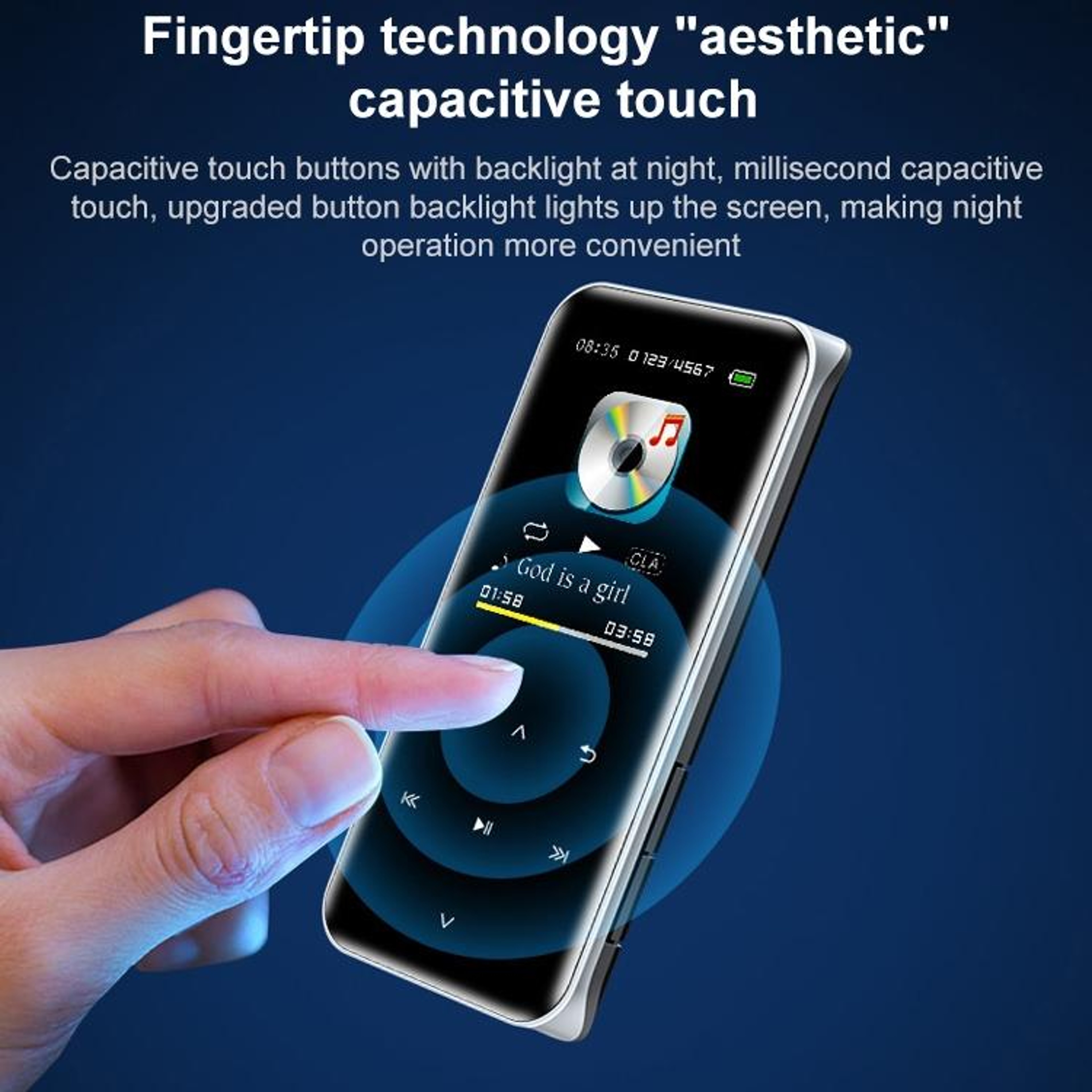 Bluetooth MP3 Player With Touch Screen Voice Recorder And EBook Reader 14