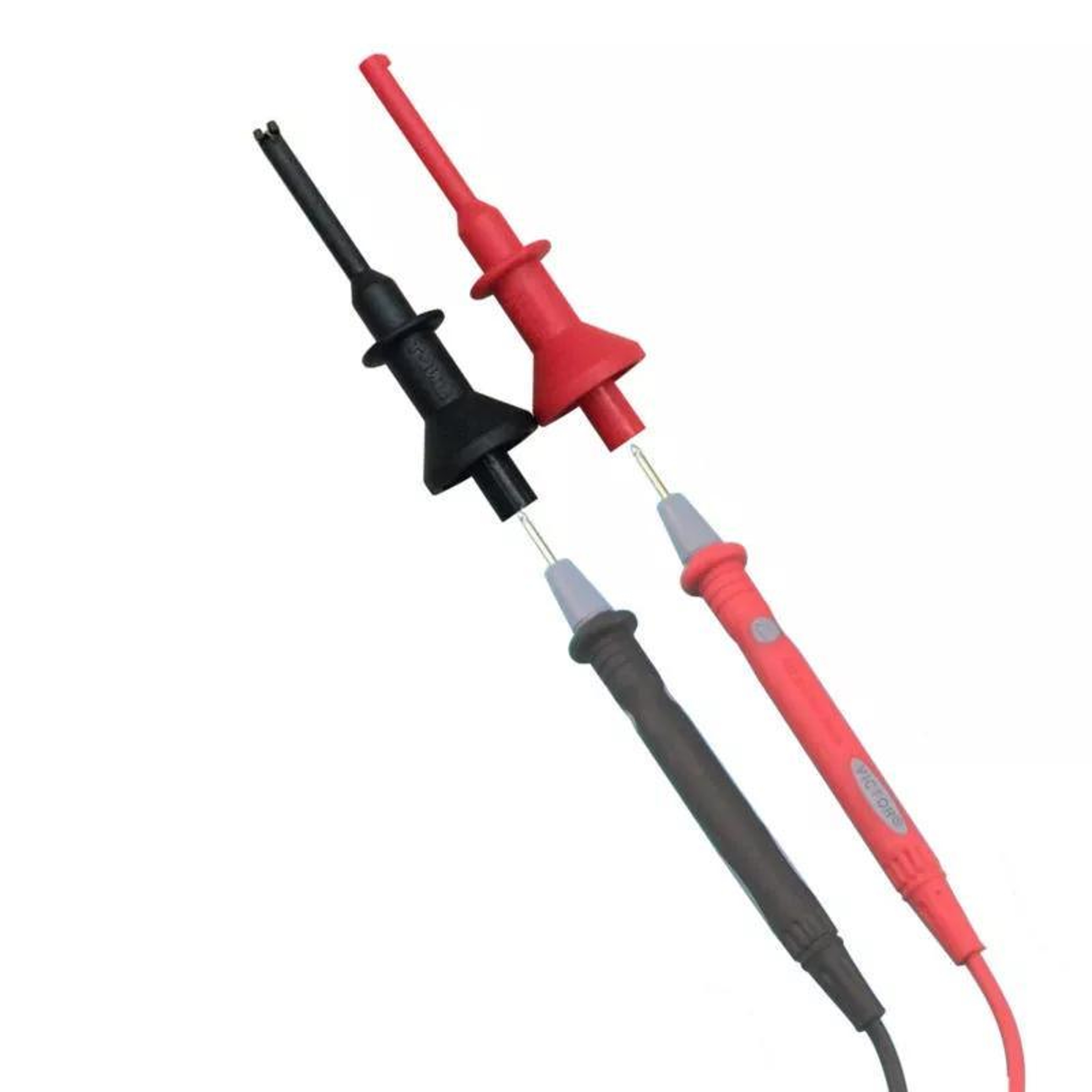 Universal Multimeter Test Hooks With Telescopic Electrical Test Probes 1