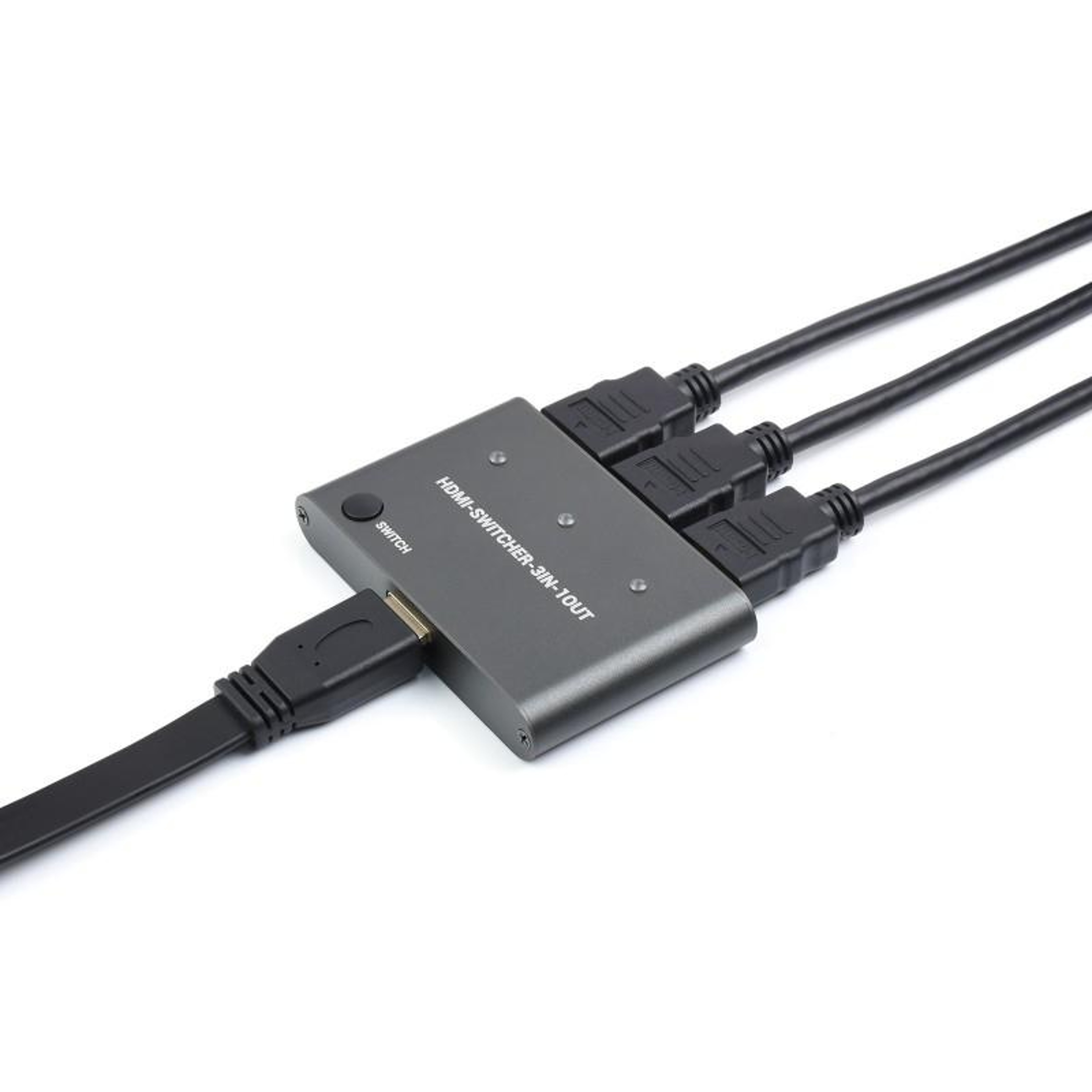 4K HDMI Switcher 3 Port HDMI 3-In-1-Out Selector – view 1
