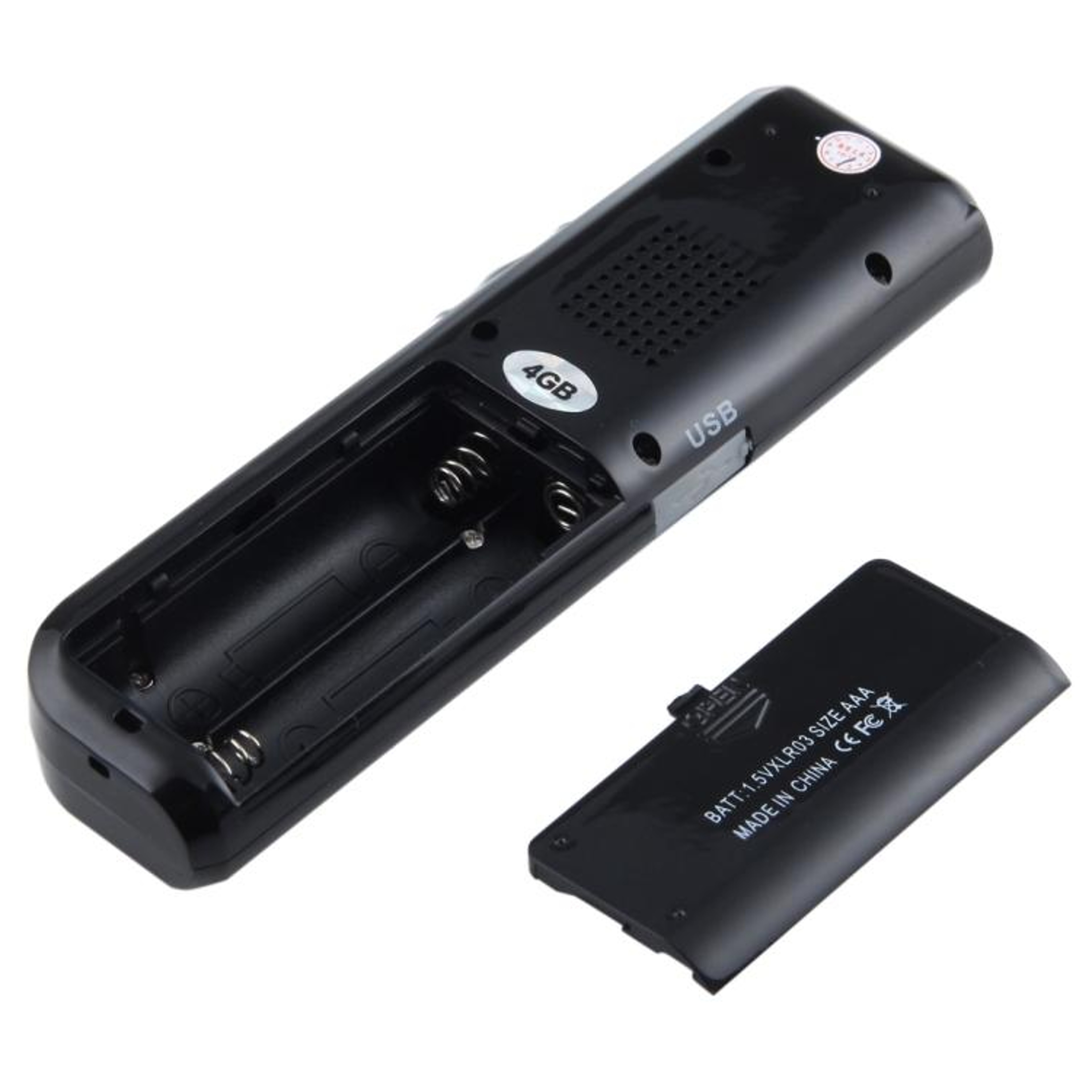 4GB Digital Voice Recorder With Voice Activated Recording MP3 Player And Telephone Recording 3