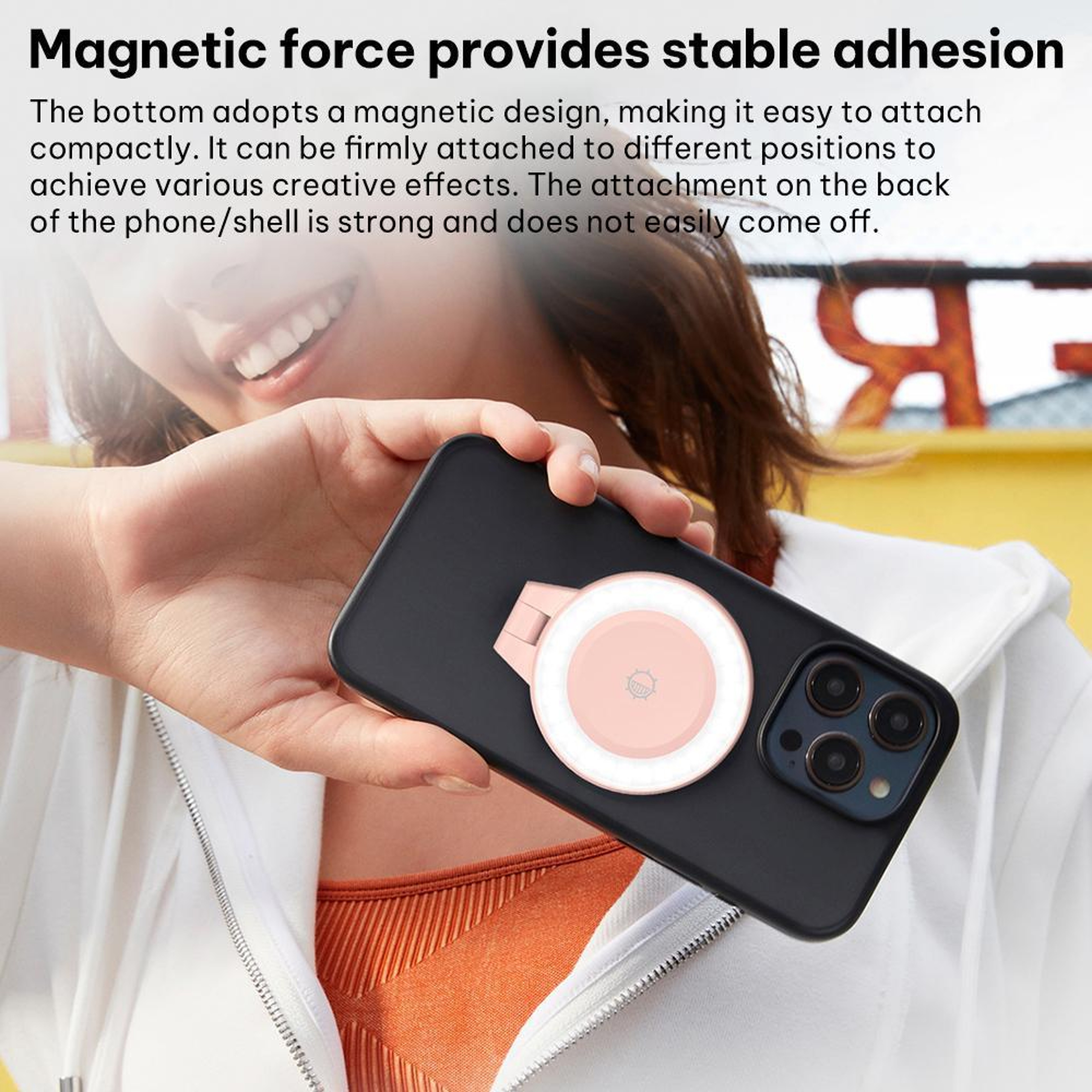Maglight Magnetic Phone Fill Light Adjustable LED Selfie Light for Photos and Videos – view 9